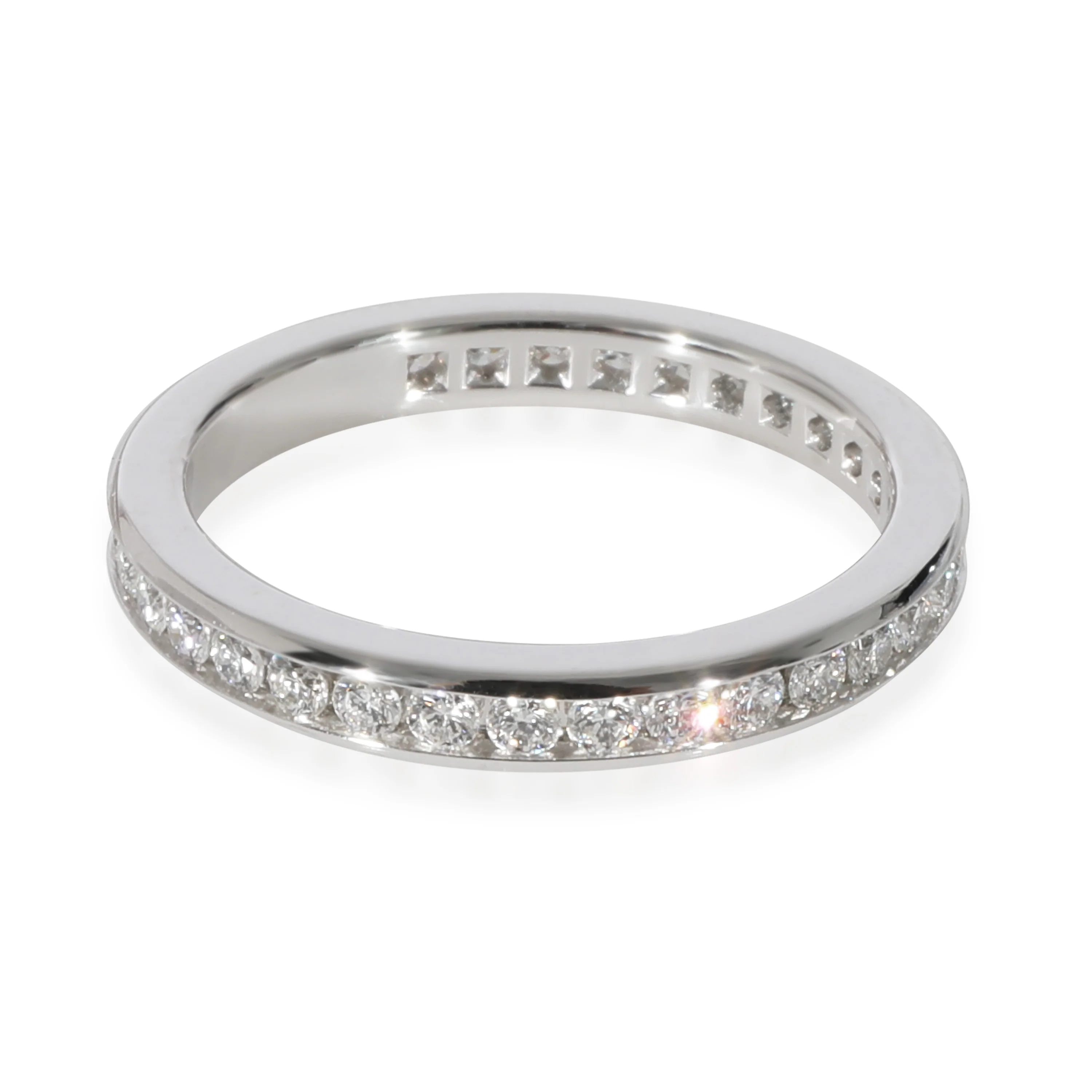 Channel Set Diamond 2.5 mm Eternity Band in Platinum 0.56 CTW - Image 2
