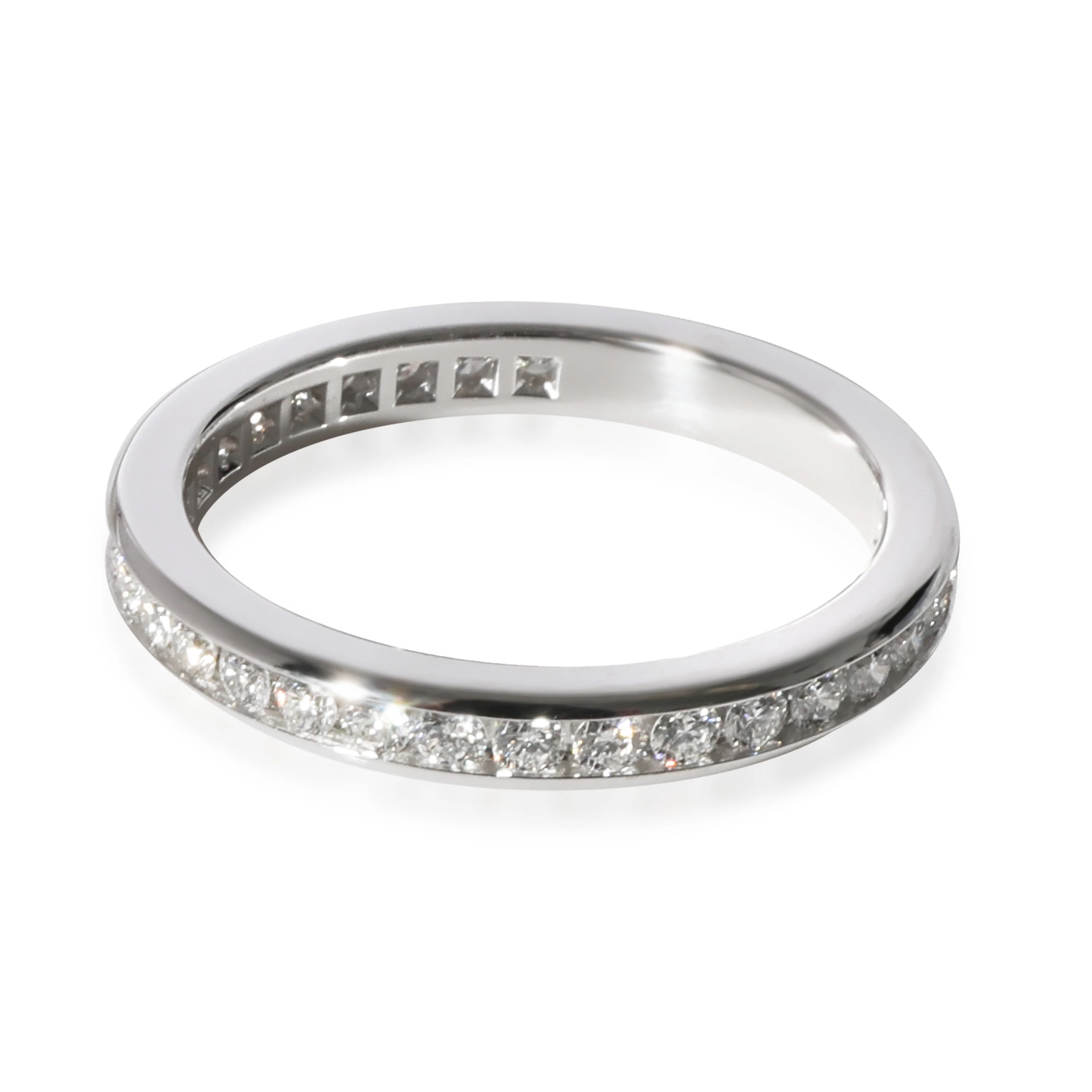 Channel Set Diamond 2.5 mm Eternity Band in Platinum 0.56 CTW - Image 4