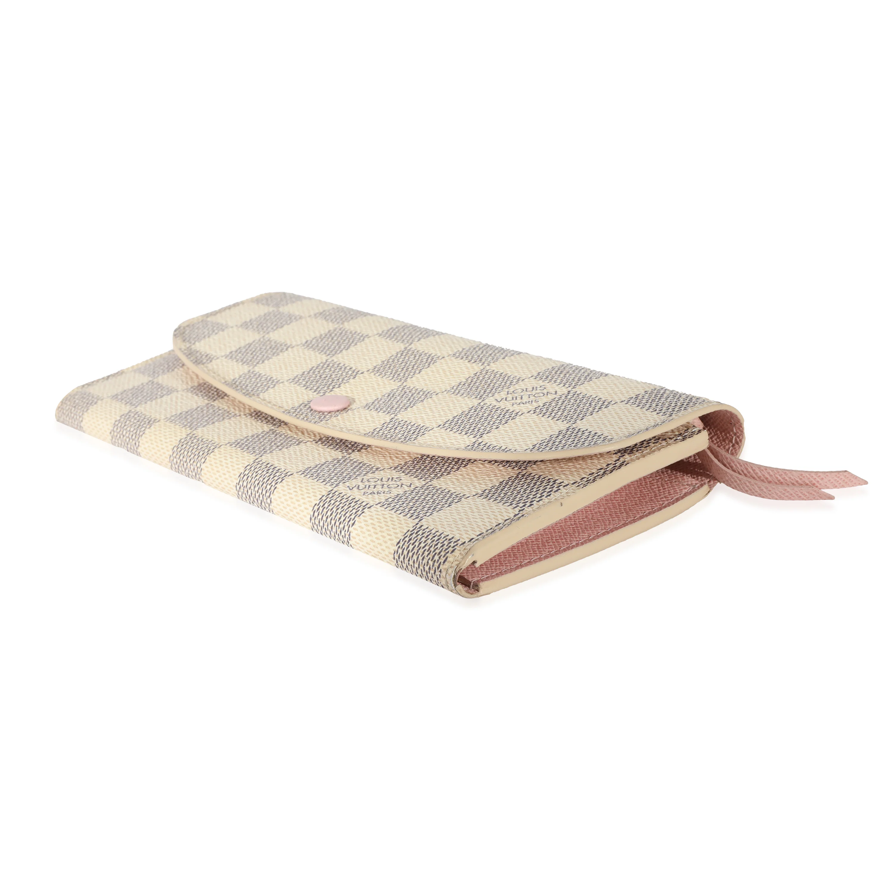 Louis Vuitton Canvas Damier Azur Sarah Wallet - Image 6