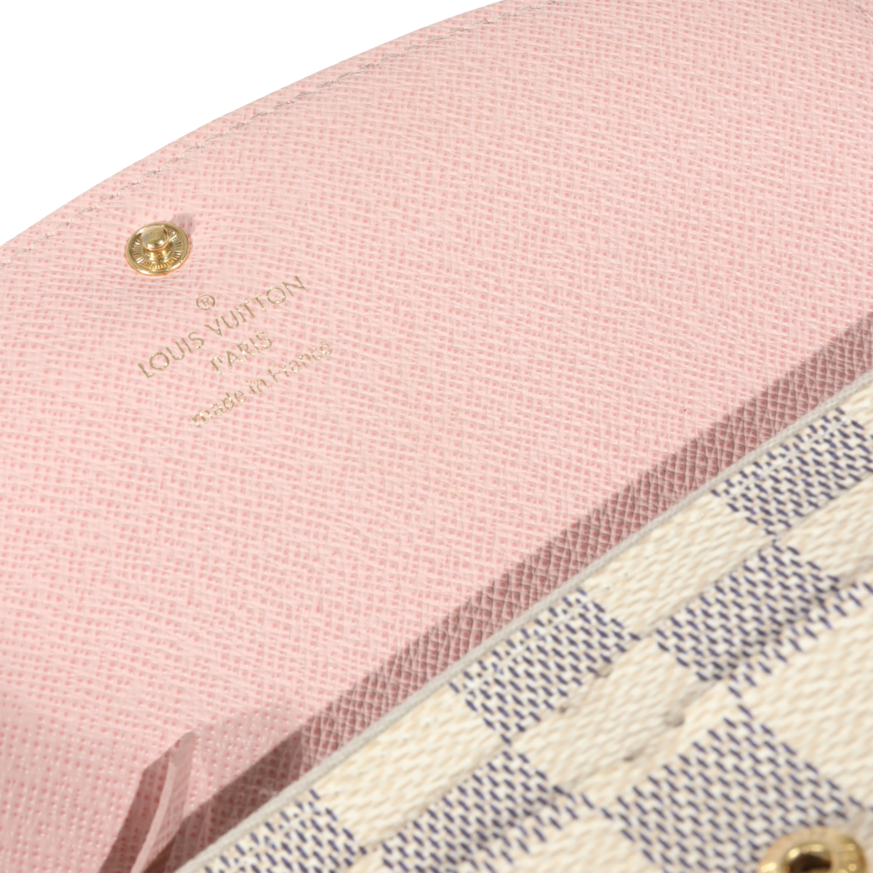 Louis Vuitton Canvas Damier Azur Sarah Wallet - Image 7