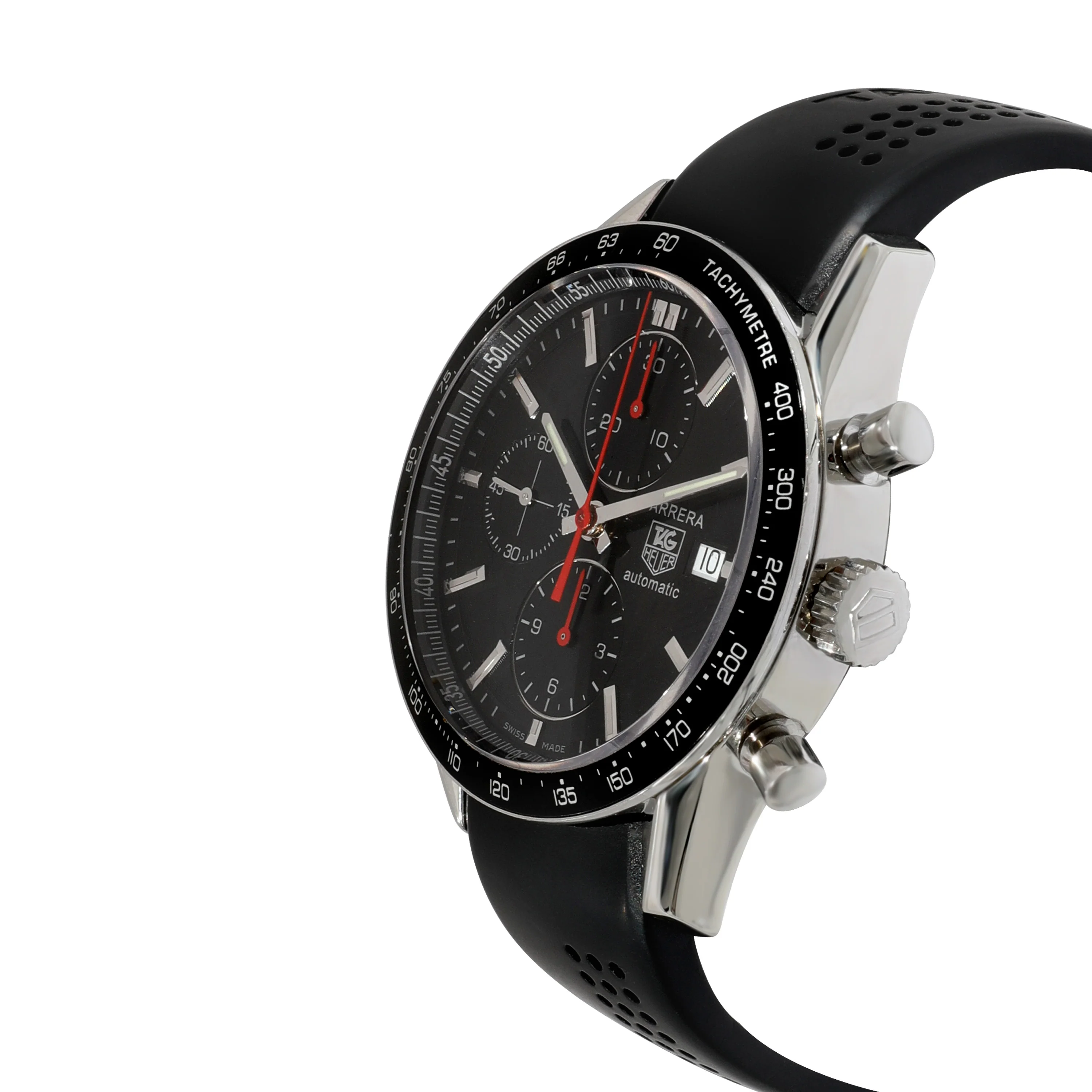 Tag Heuer Carrera CV2014.FT6014 Mens Watch in Stainless Steel - Image 2