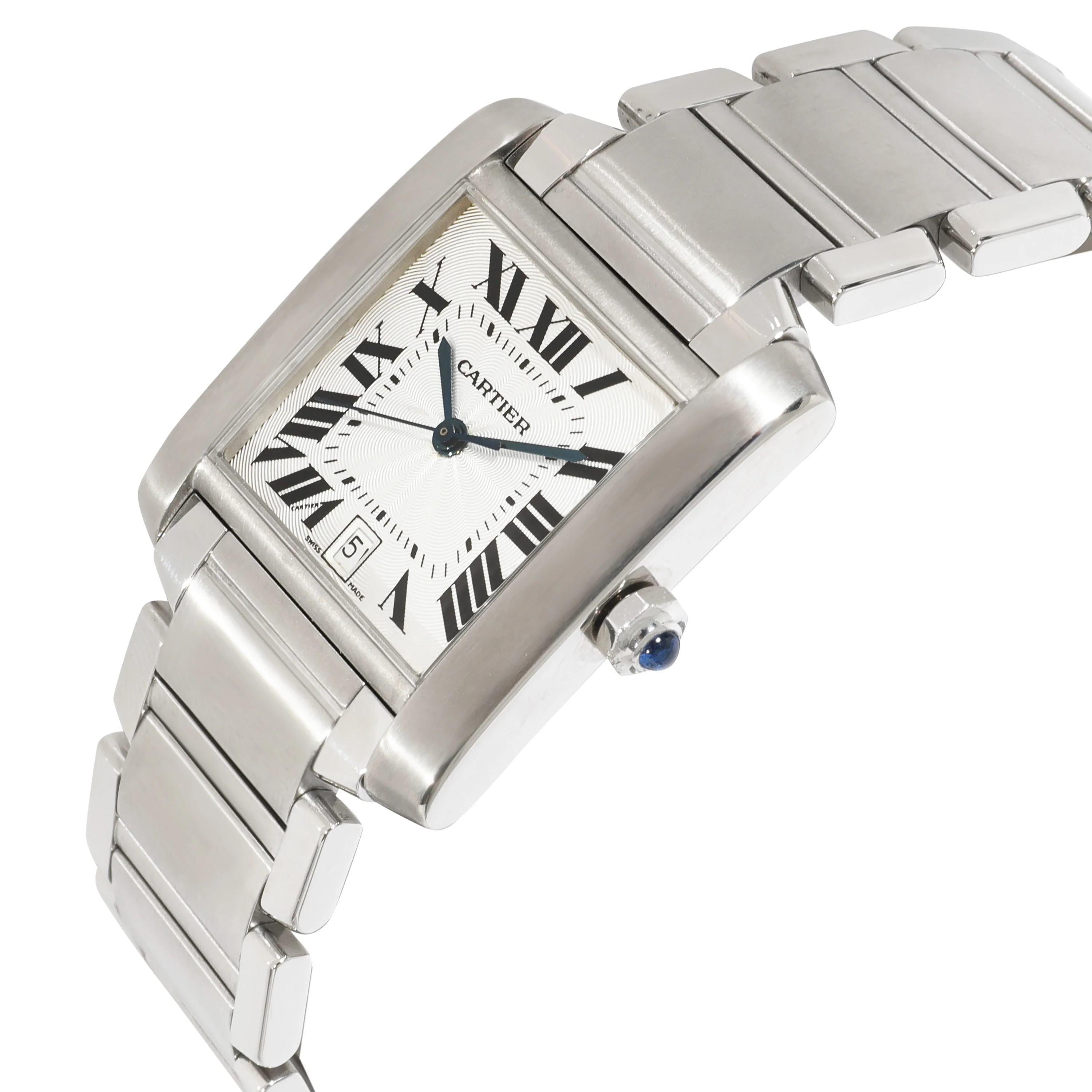 Cartier Tank Francaise W51002Q3 Unisex Watch in  Stainless Steel - Image 3