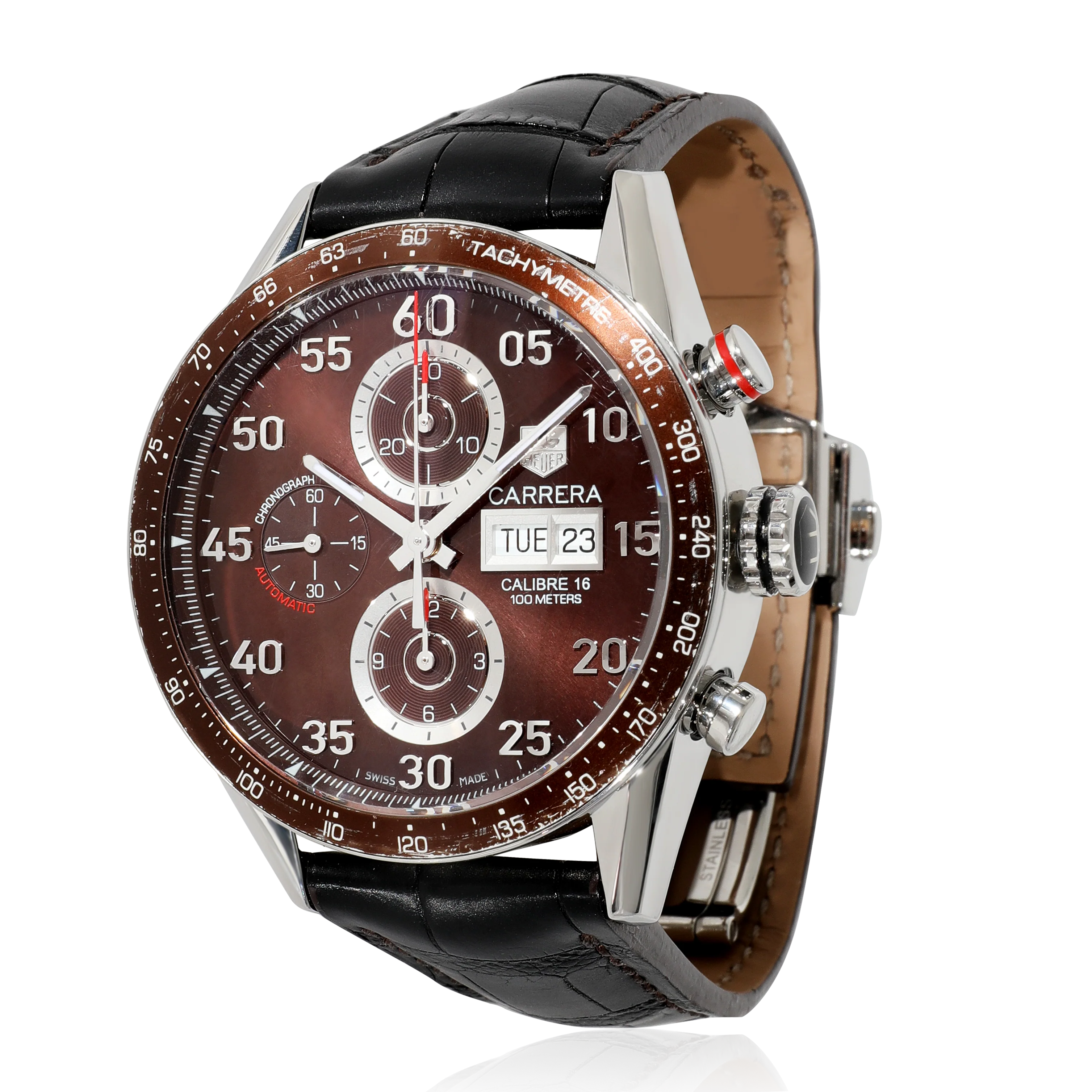 Tag Heuer Carrera CV2A12.FC6236 Mens Watch in  Stainless Steel