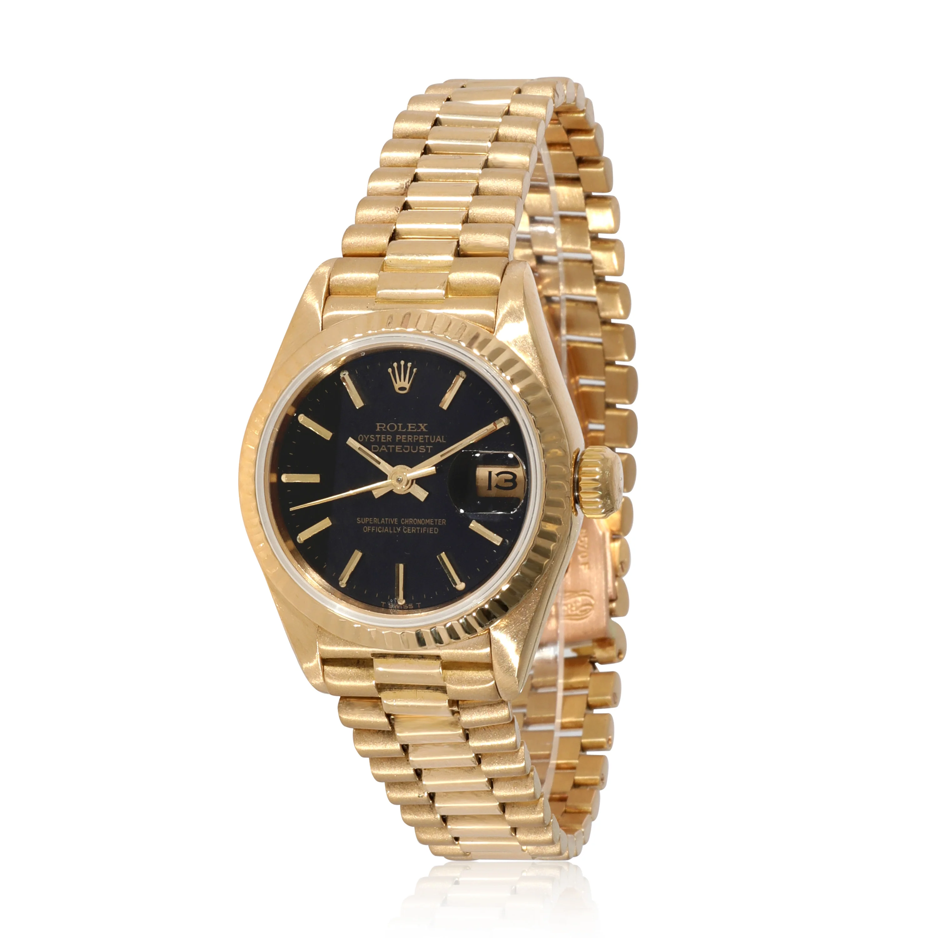 Rolex Datejust 69178 Womens Watch in  Yellow Gold