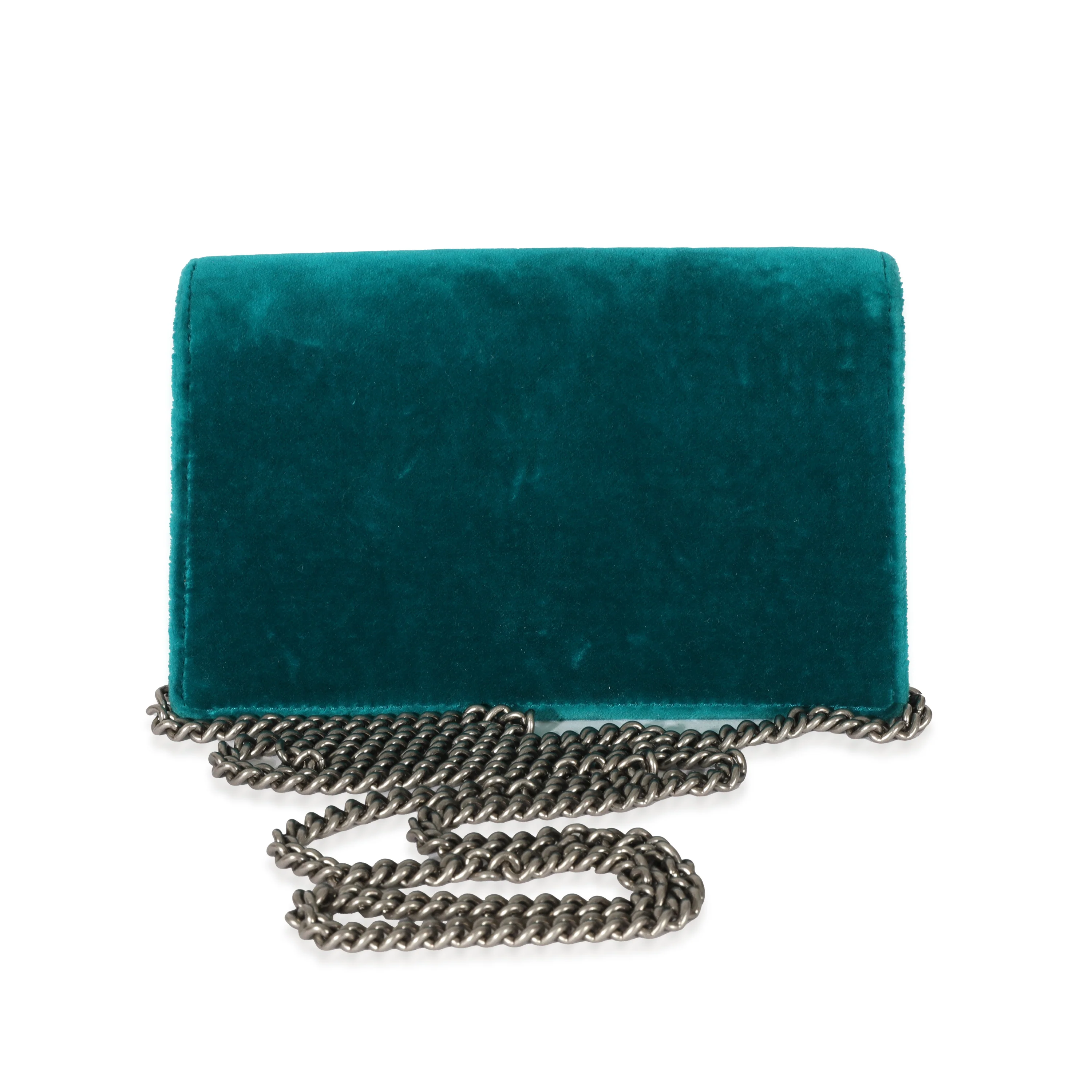 Gucci Blue Velvet Super Mini Dionysus - Image 3