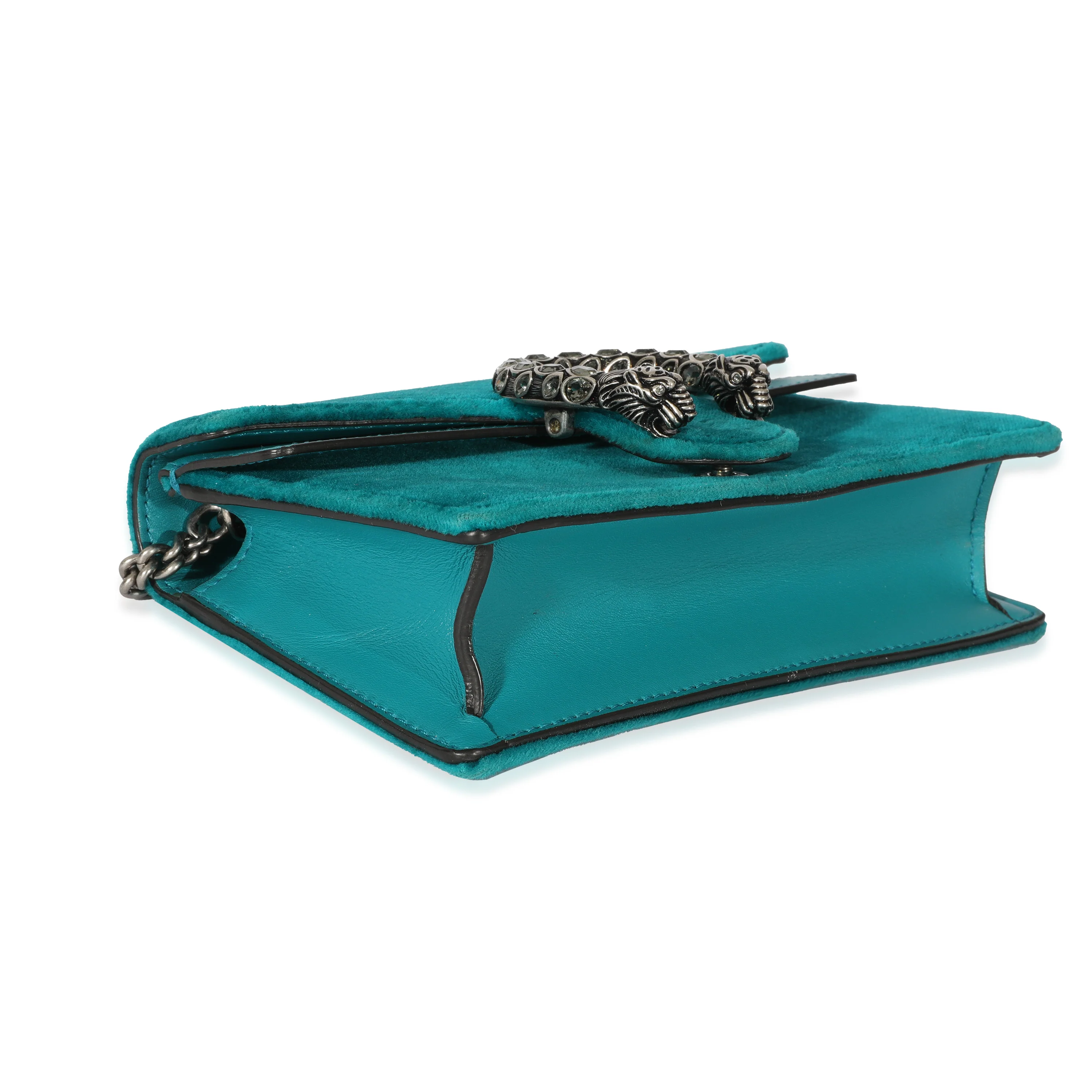 Gucci Blue Velvet Super Mini Dionysus - Image 6