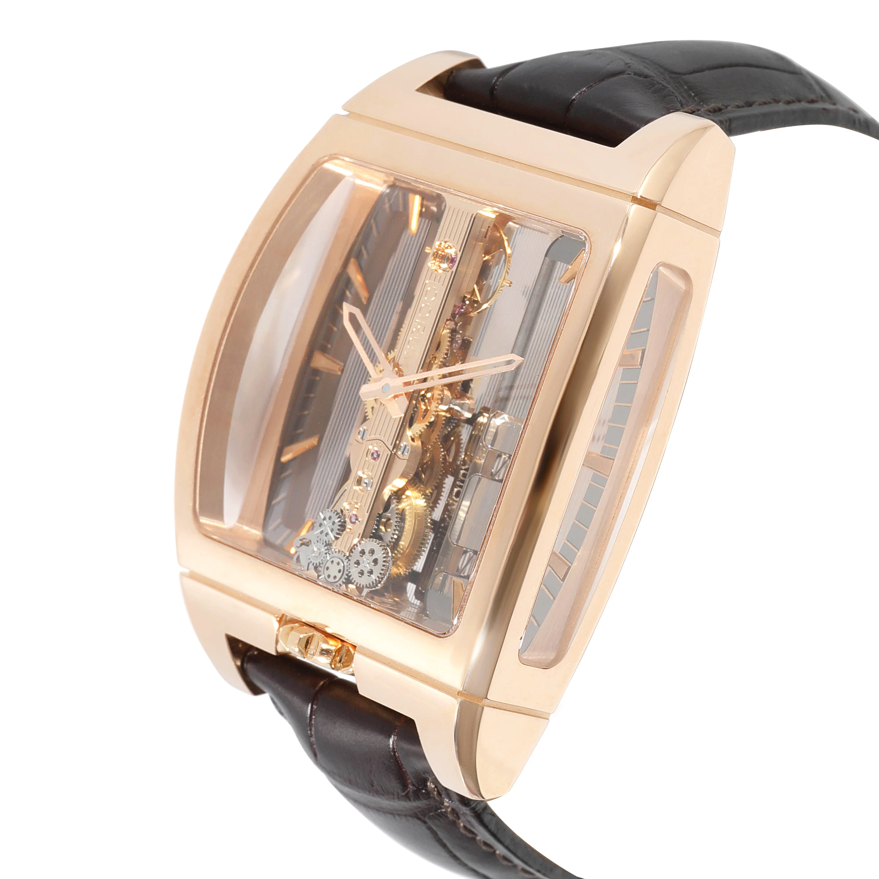 Corum Golden Bridge 313.165.55/0002 GL 10R Mens Watch in 18kt Rose Gold - Image 3