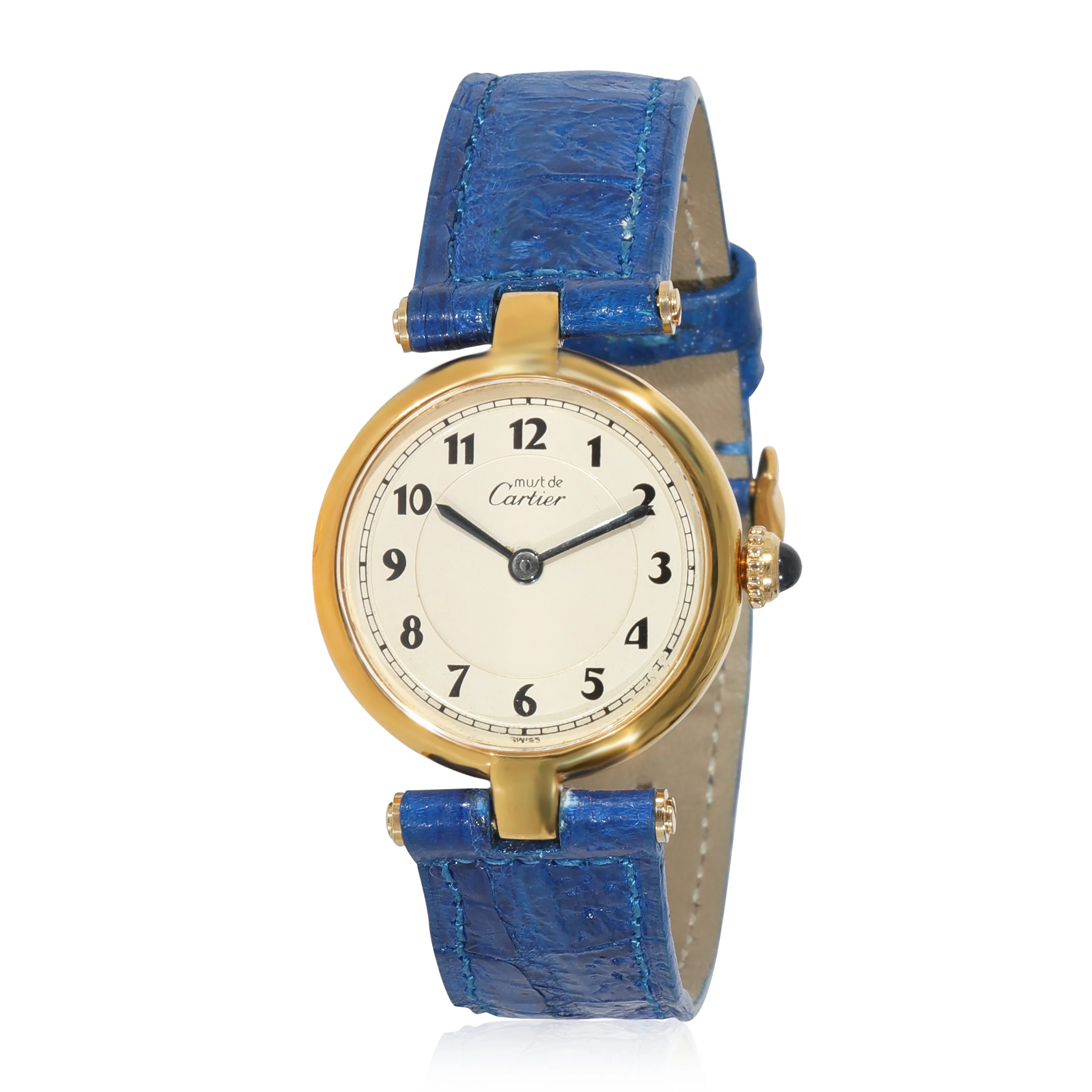 Cartier Le Must de Cartier VLC 019212 Womens Watch in  Vermeil