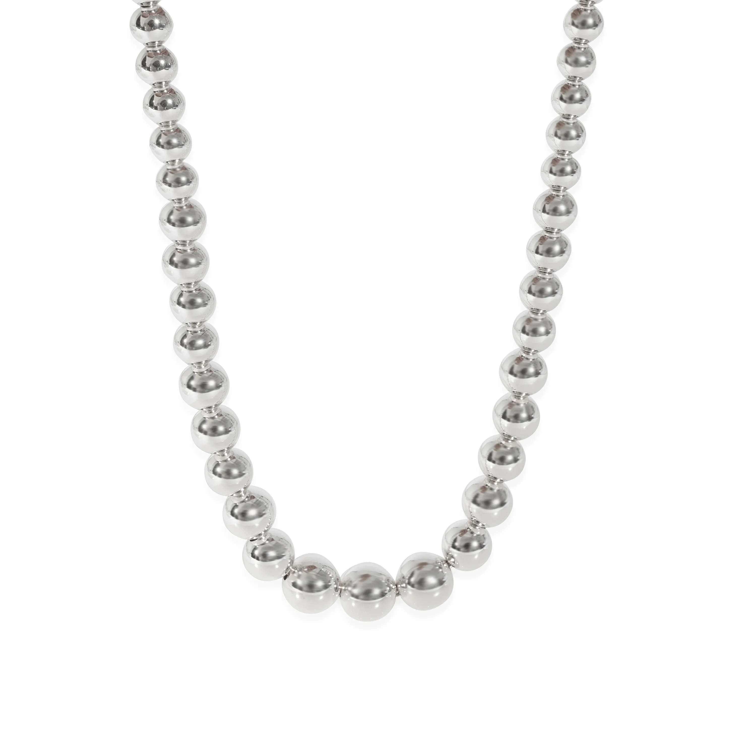 Tiffany & Co. HardWear Graduated Ball Necklace in Sterling Silver
