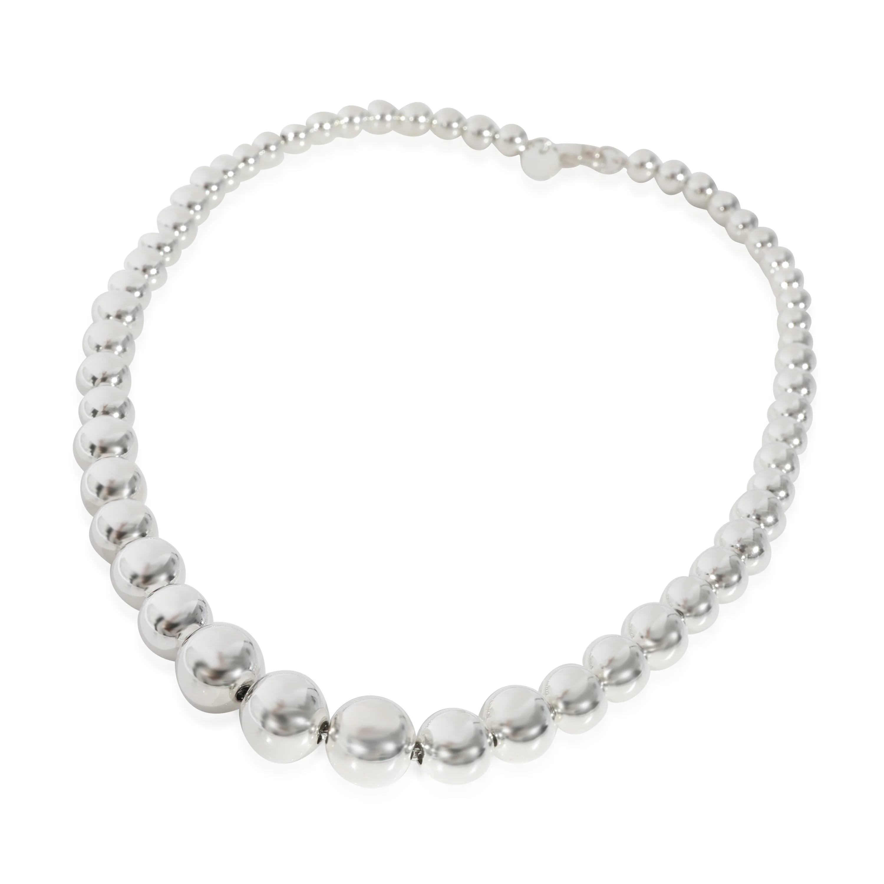 Tiffany & Co. HardWear Graduated Ball Necklace in Sterling Silver - Image 3