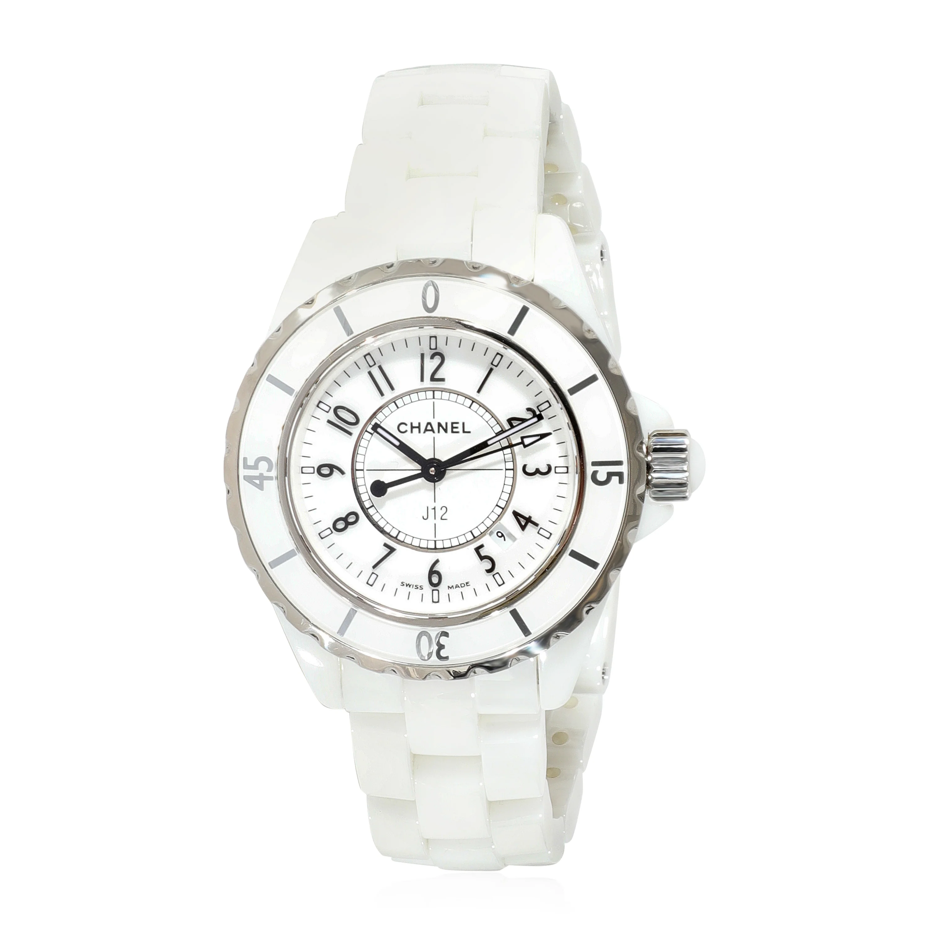 Chanel J12 H0968 Womens Watch in  Stainless Steel/Ceramic - Image 4
