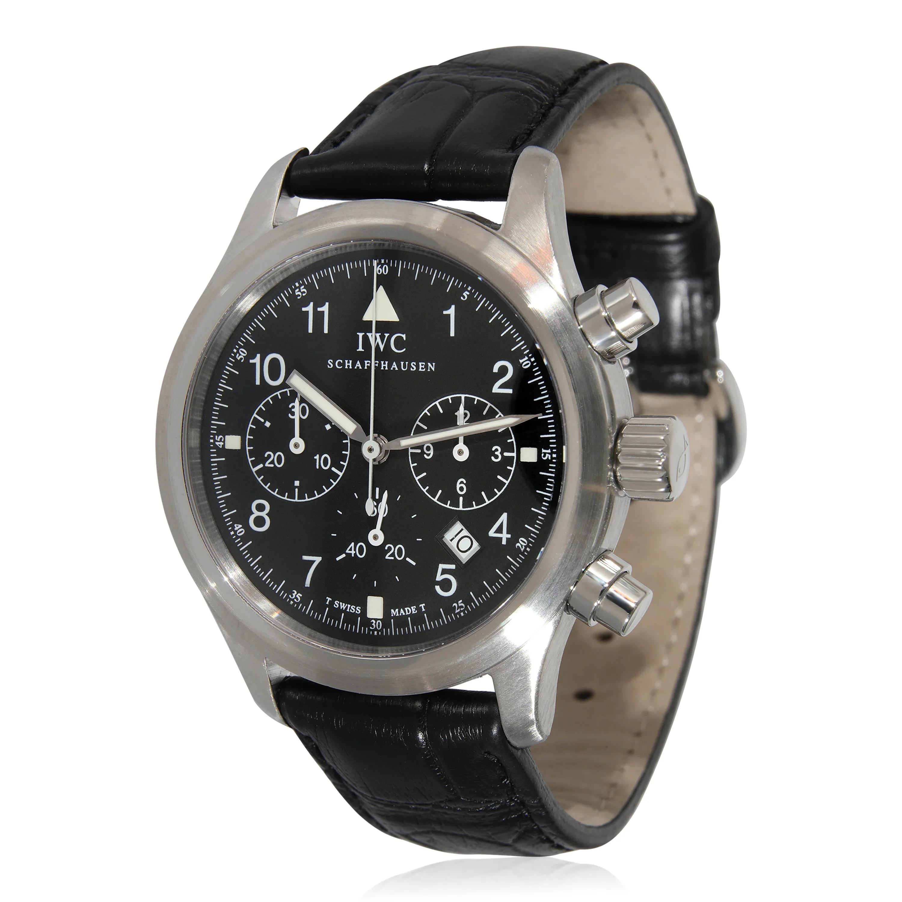 IWC Pilot Chronograph IW374101 Unisex Watch in Stainless Steel