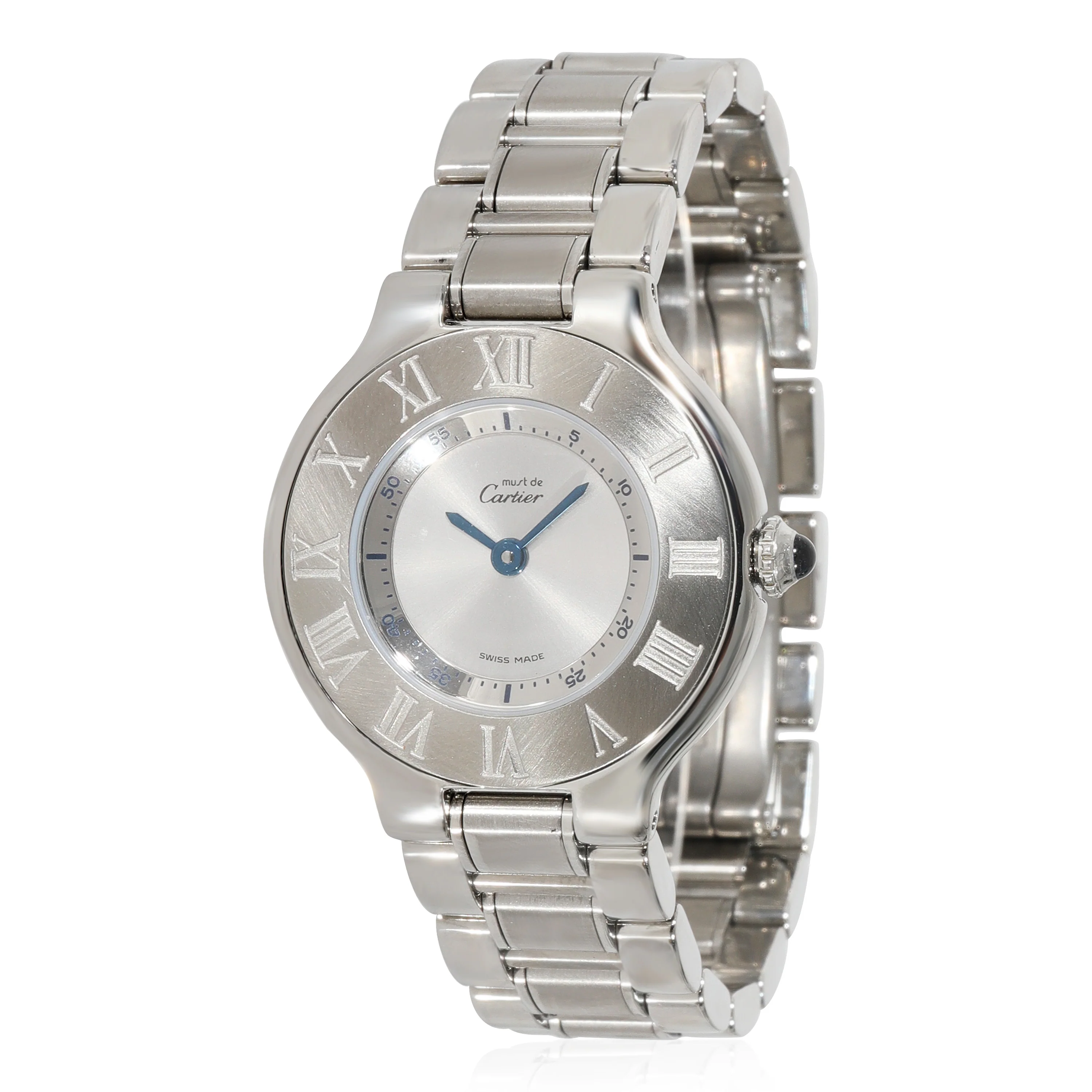Cartier 21 Must de Cartier 1340 Womens Watch in Stainless Steel