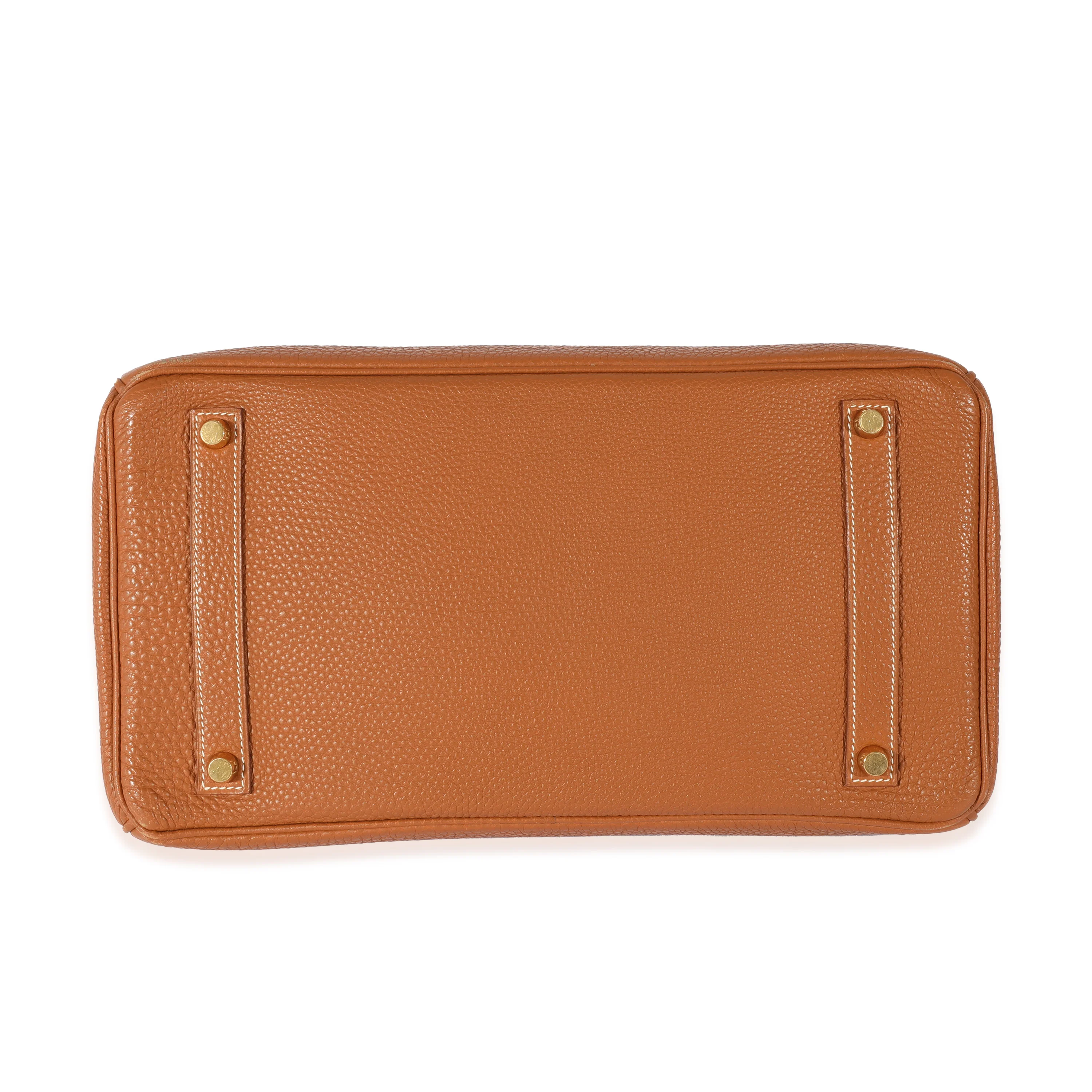 Hermes Gold Togo Birkin 35 GHW - Image 5