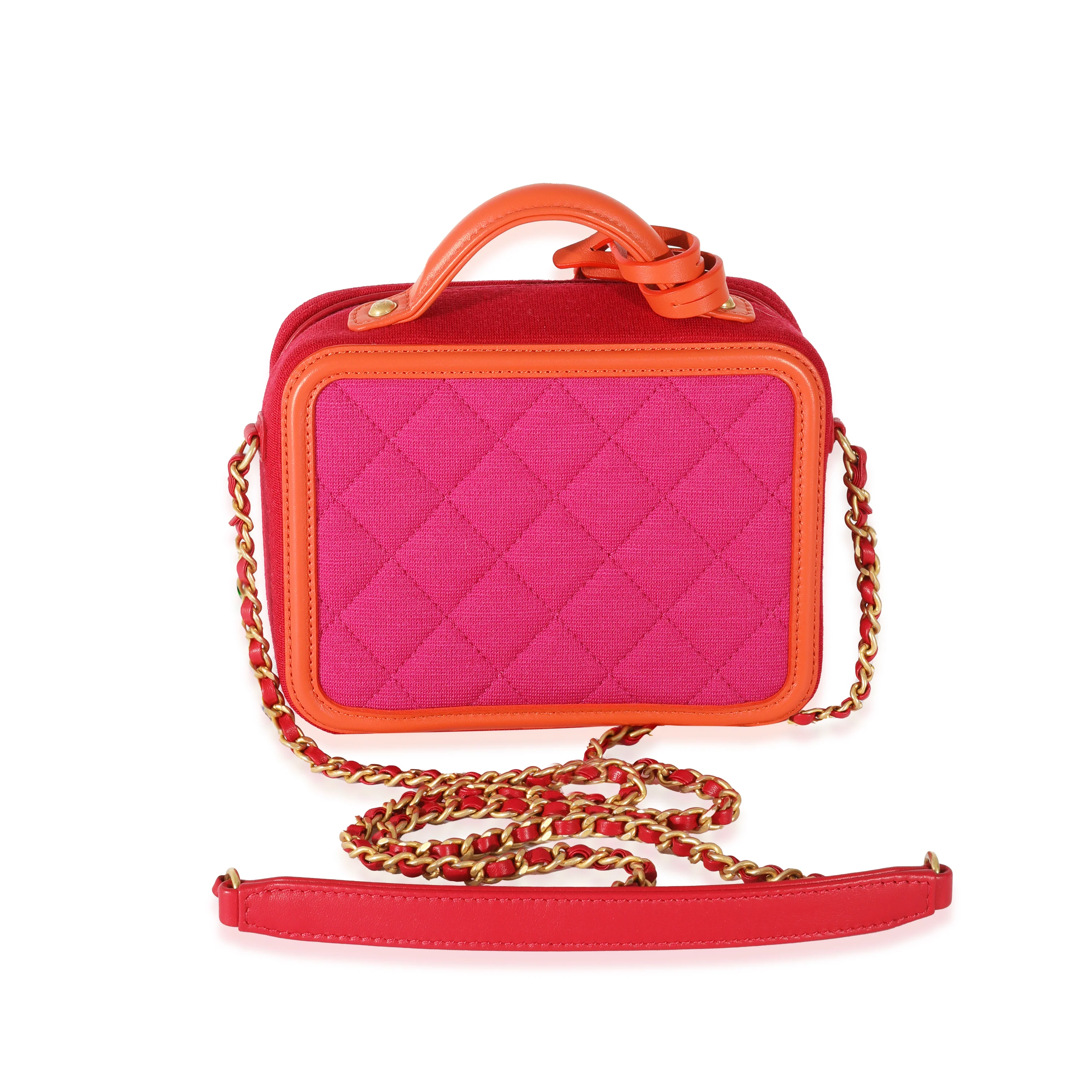 Chanel Chanel Multicolor Jersey Filigree Vanity - Image 3