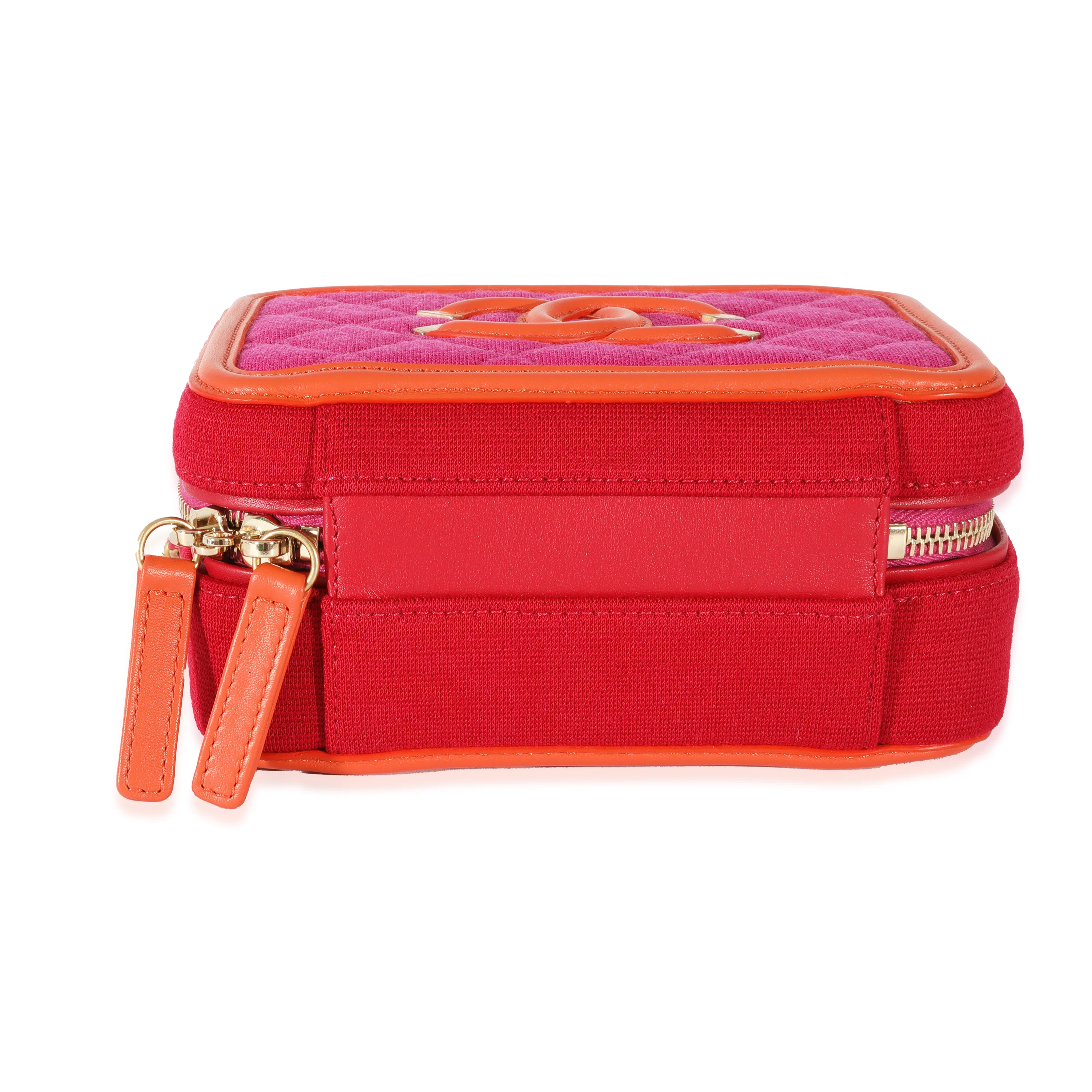 Chanel Chanel Multicolor Jersey Filigree Vanity - Image 5
