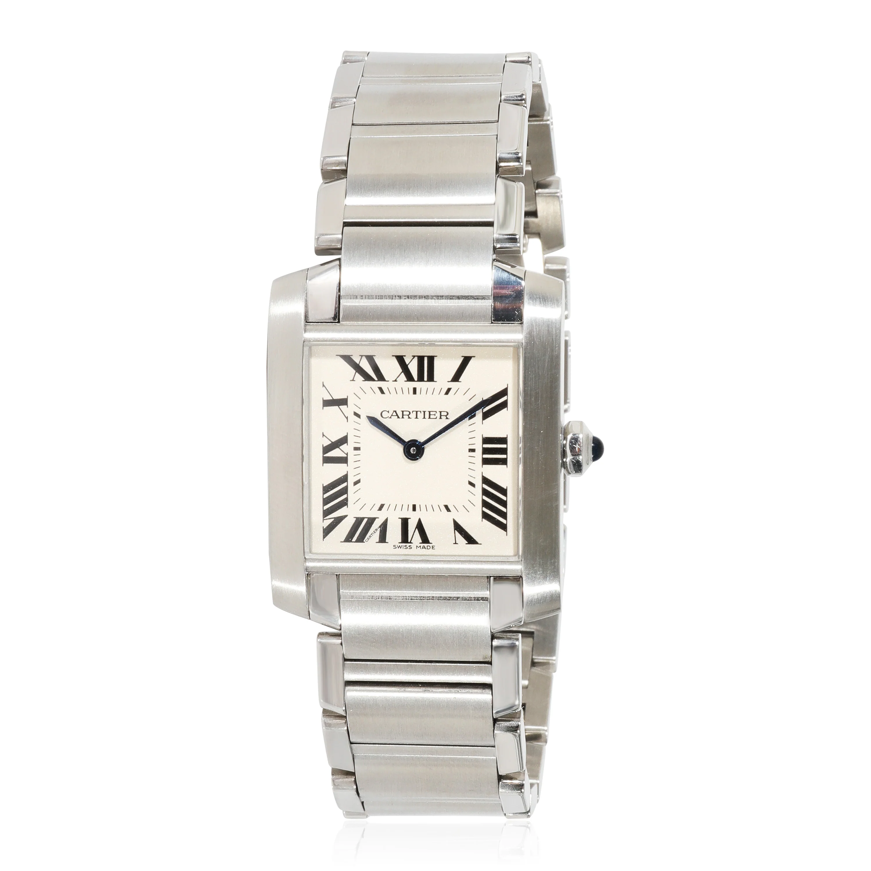 Cartier Tank Francaise WSTA0005 Unisex Watch in  Stainless Steel - Image 6