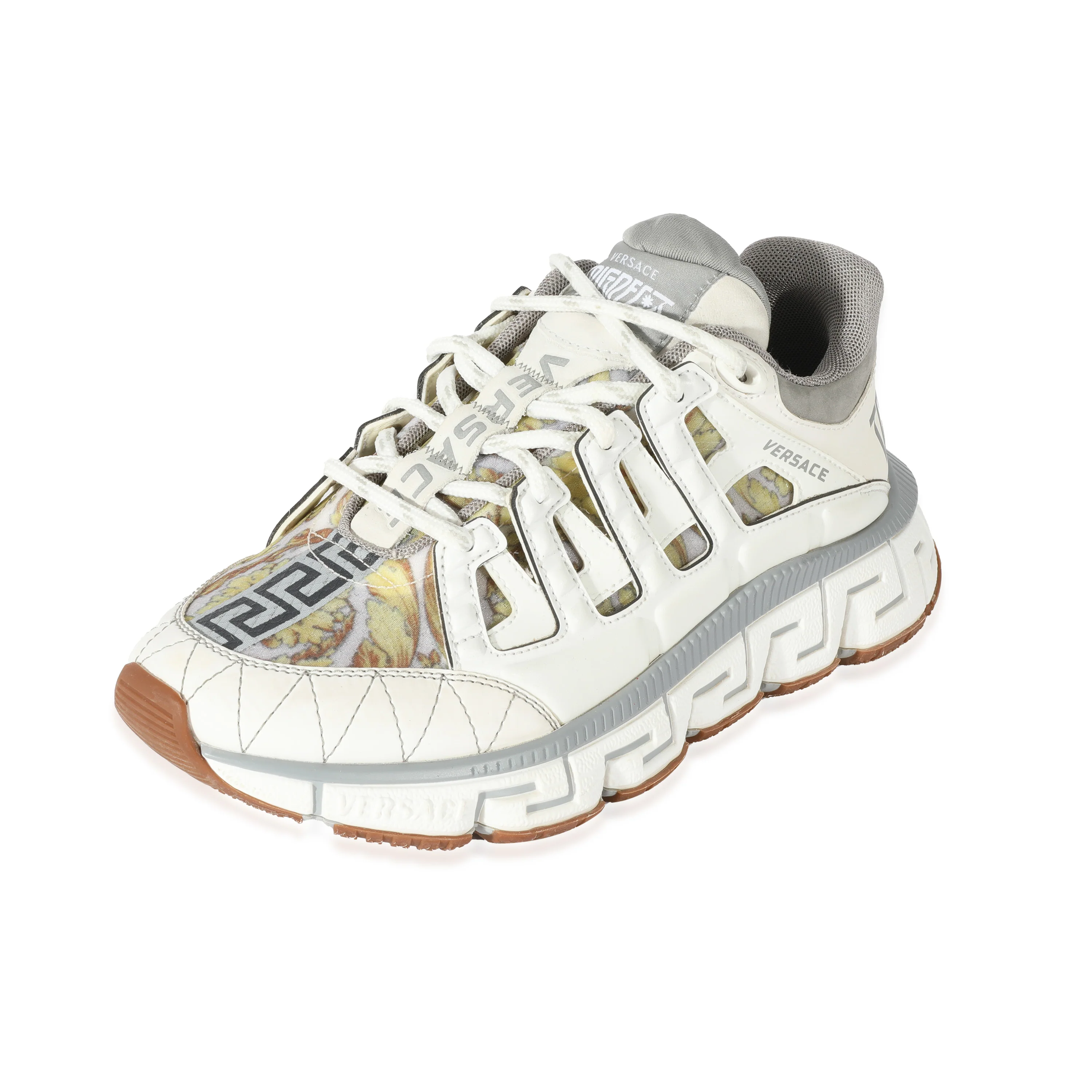 Versace - Versace Wmns Trigreca Barocco Print - White (38 EUR) - Image 2