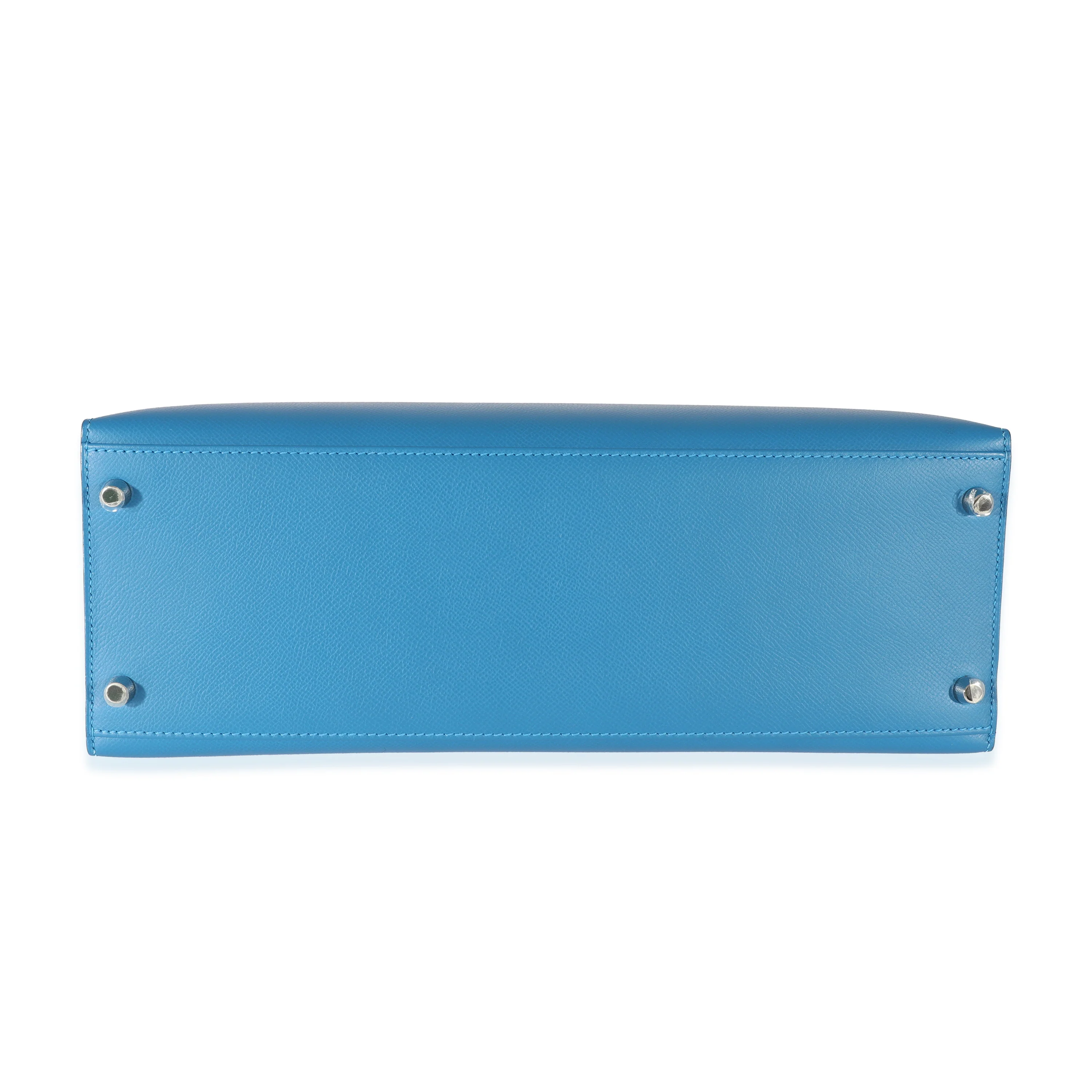Epsom Bleu Izmir Sellier Kelly 35 PHW - Image 5