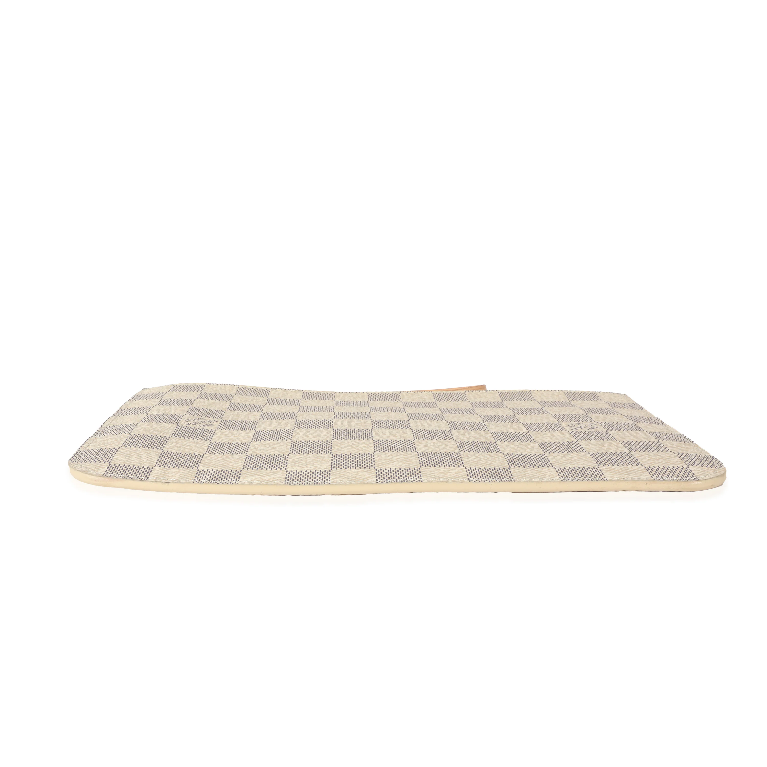 Louis Vuitton Canvas Damier Azur Neverfull Pochette - Image 5