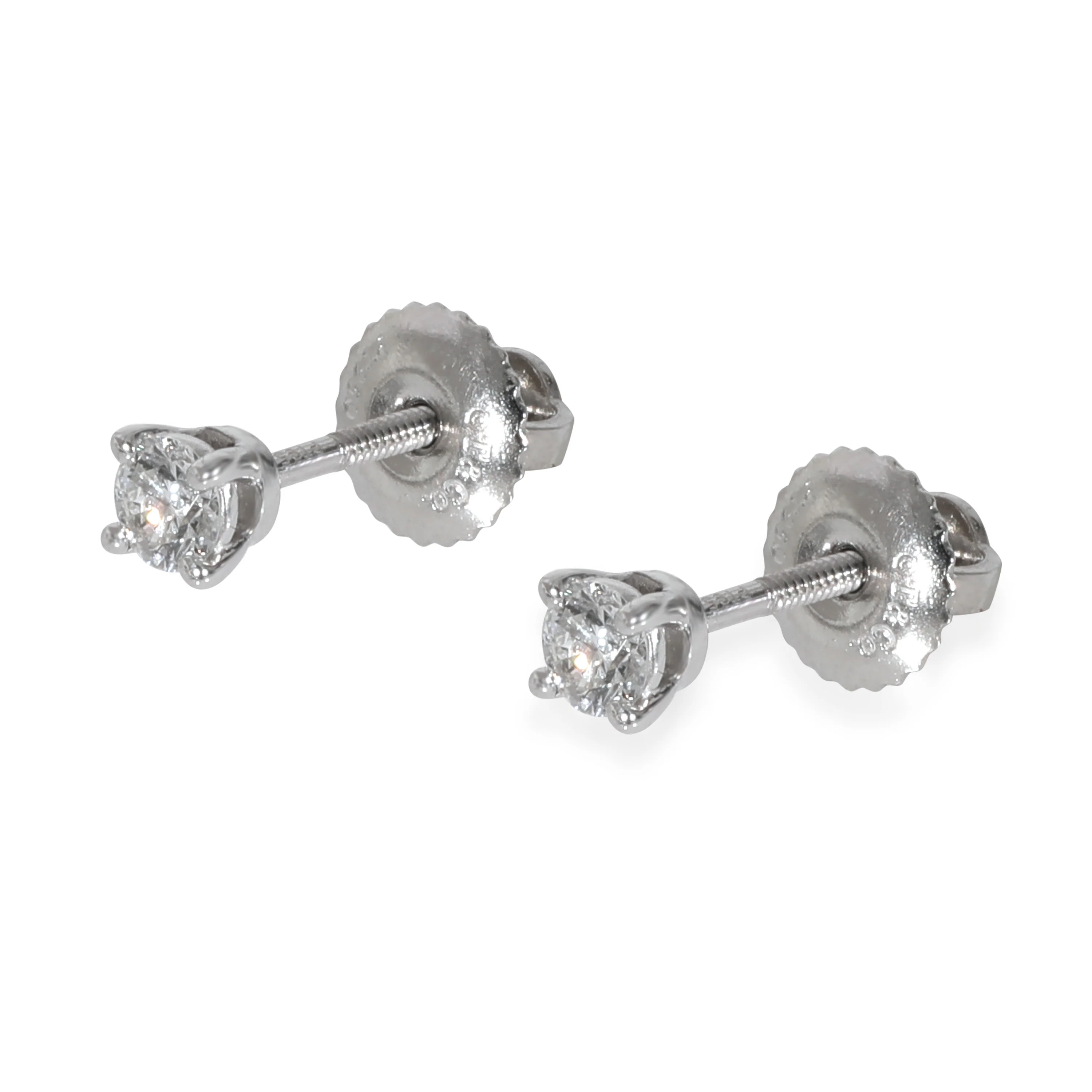 Tiffany & Co. Diamond Studs Earrings in Platinum 0.22 CTW - Image 2