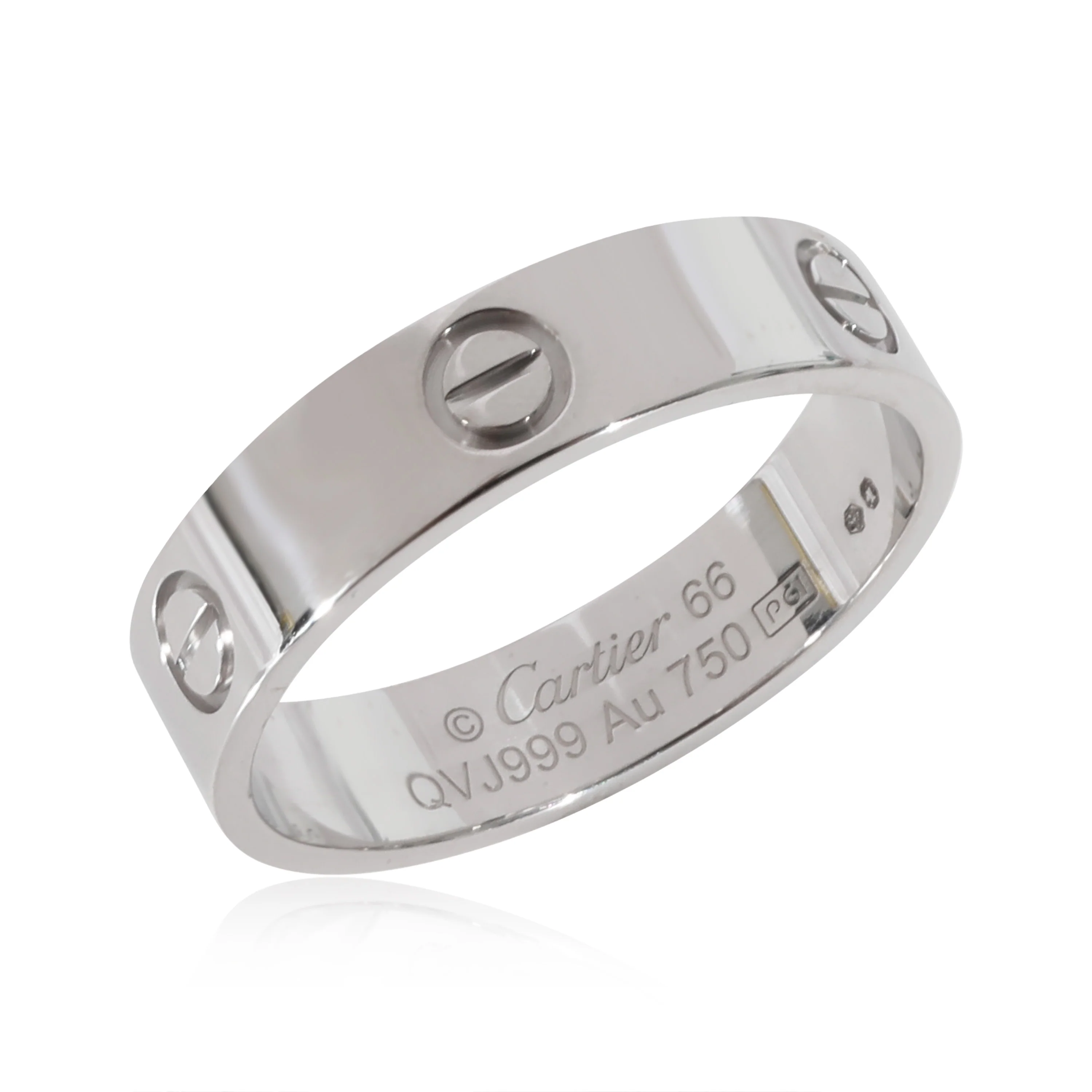Cartier Love Ring in 18k White Gold - Image 5