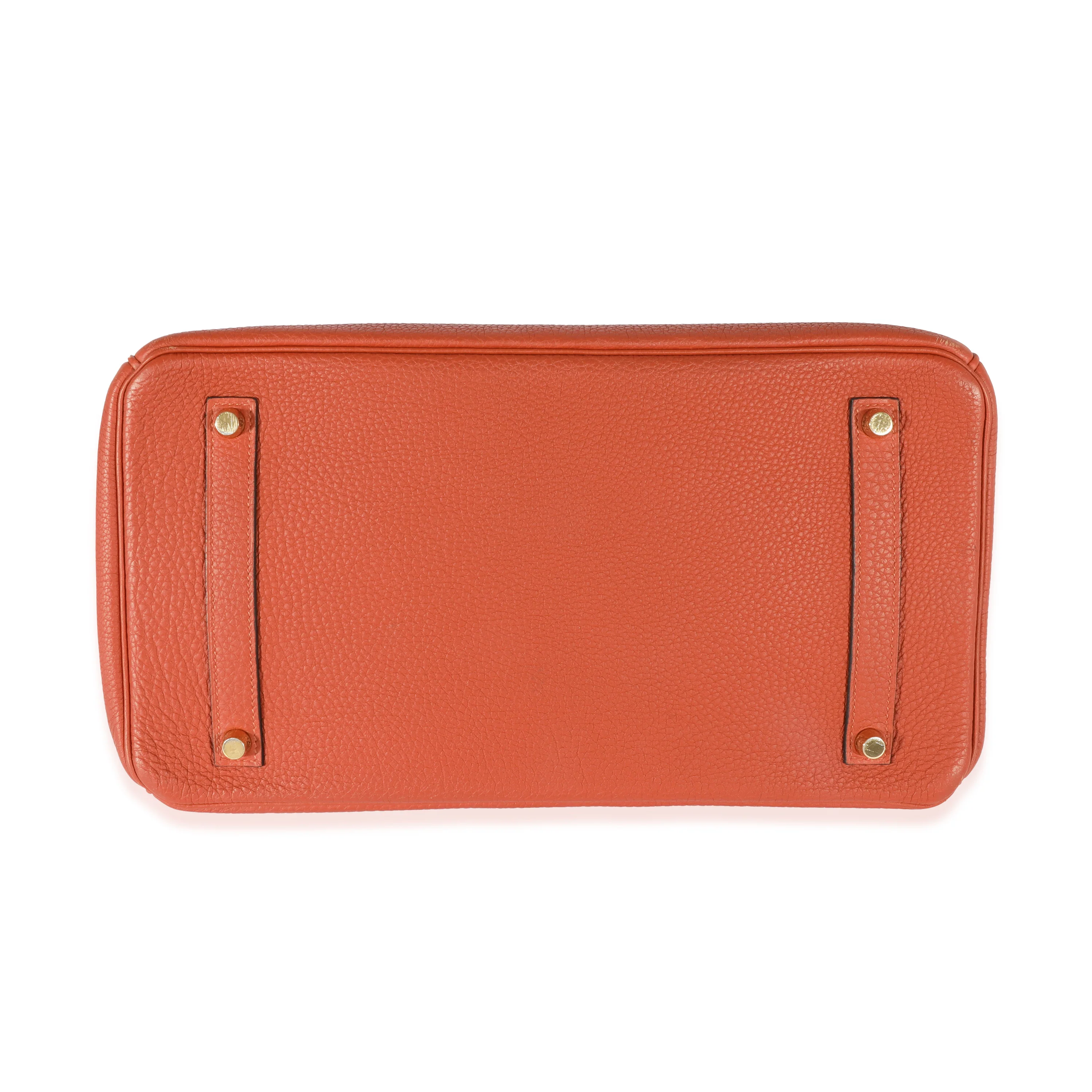 Hermès Cuivre Togo Birkin 35 GHW - Image 5