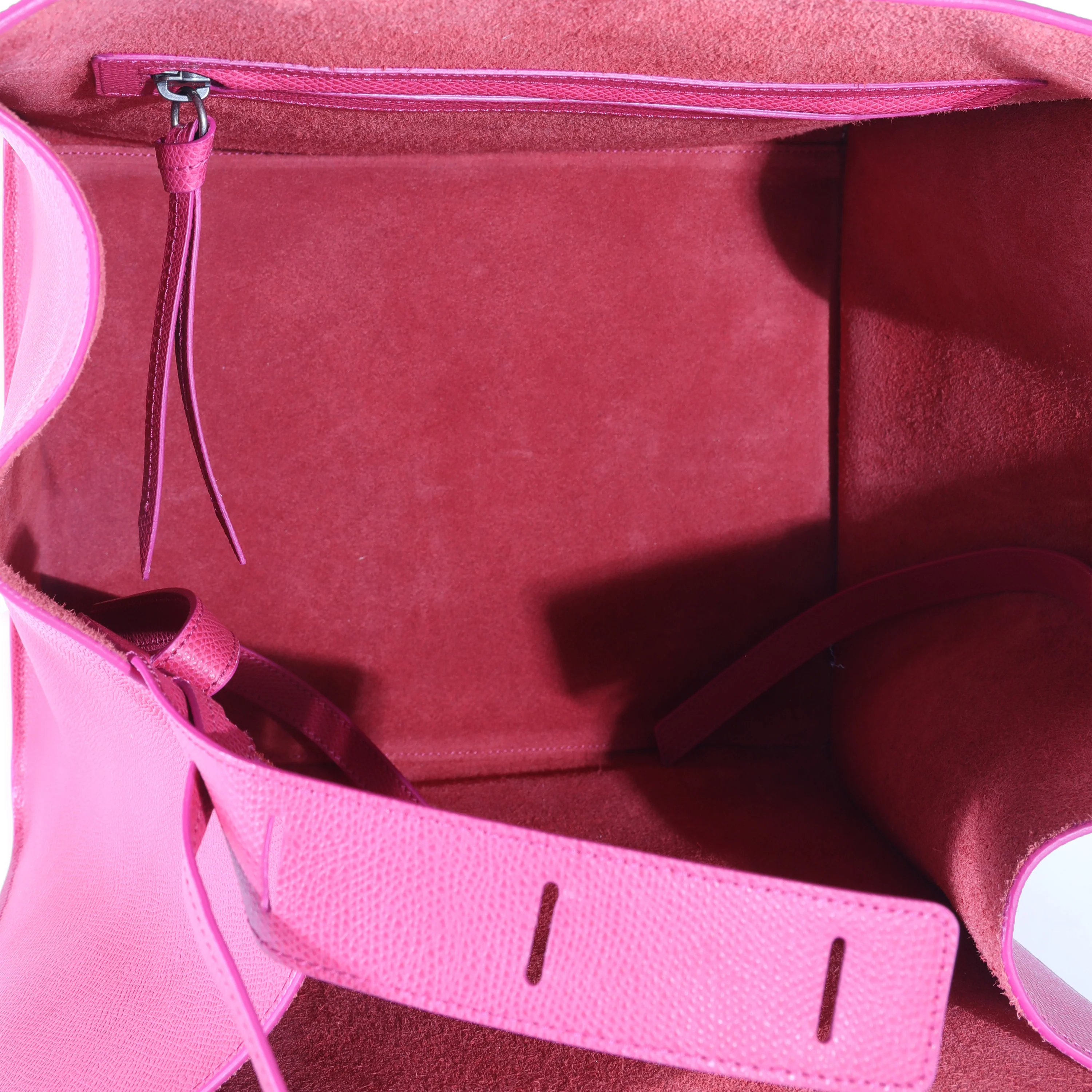 Celine Pink Leather Phantom Luggage Tote - Image 4