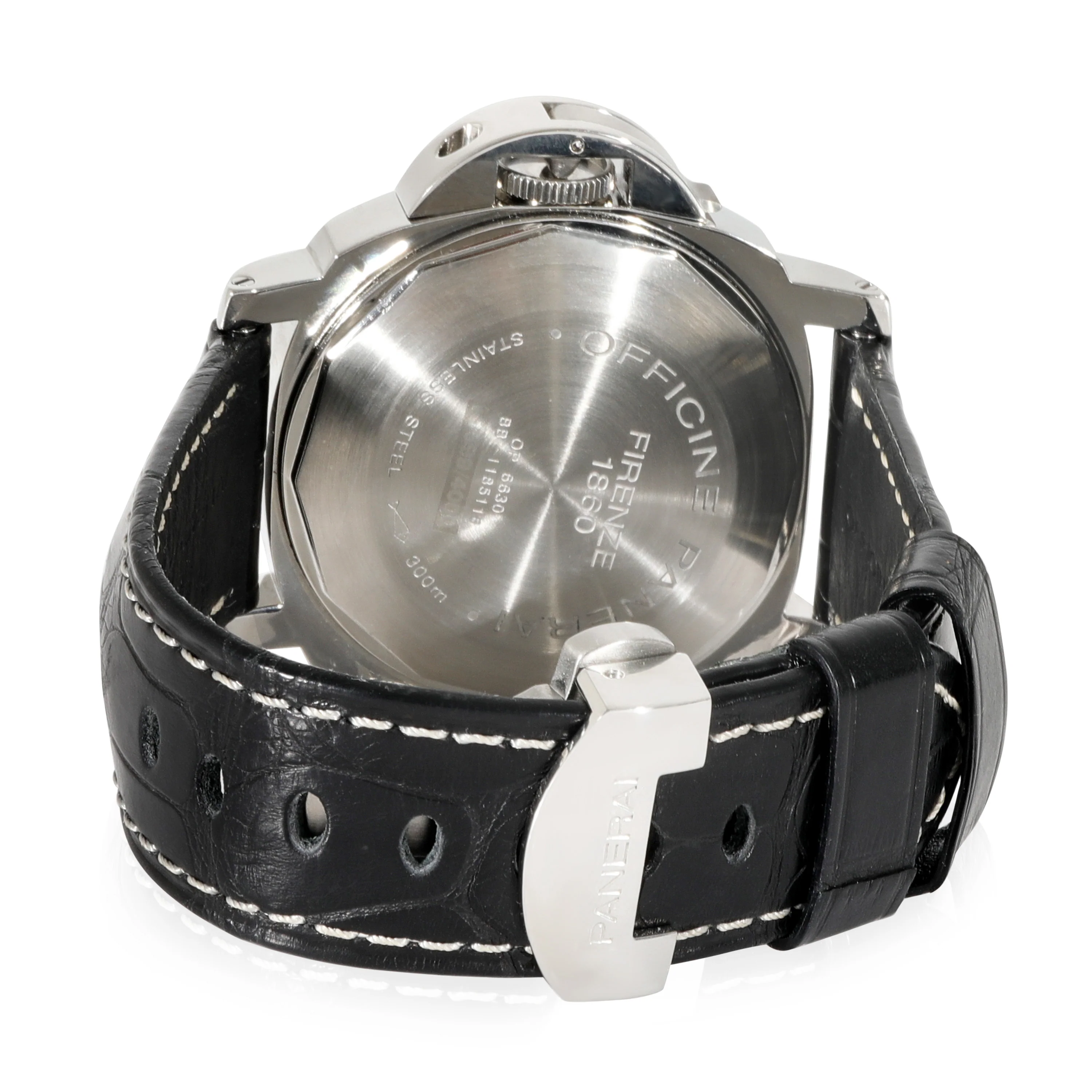 Panerai Luminor Marina PAM00104 Mens Watch in Stainless Steel - Image 4