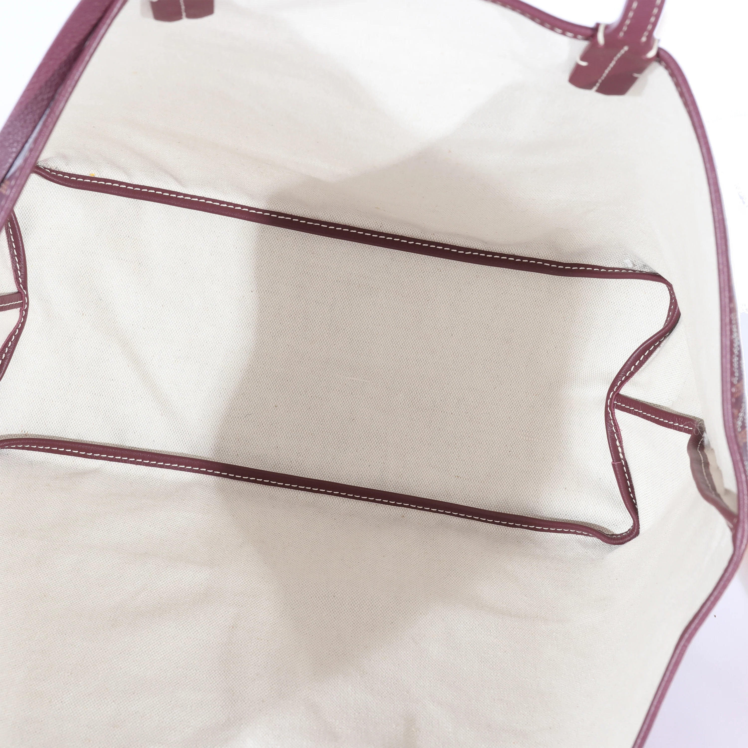 Goyard Goyardine Burgundy Bannière Saint Louis Tote PM - Image 8