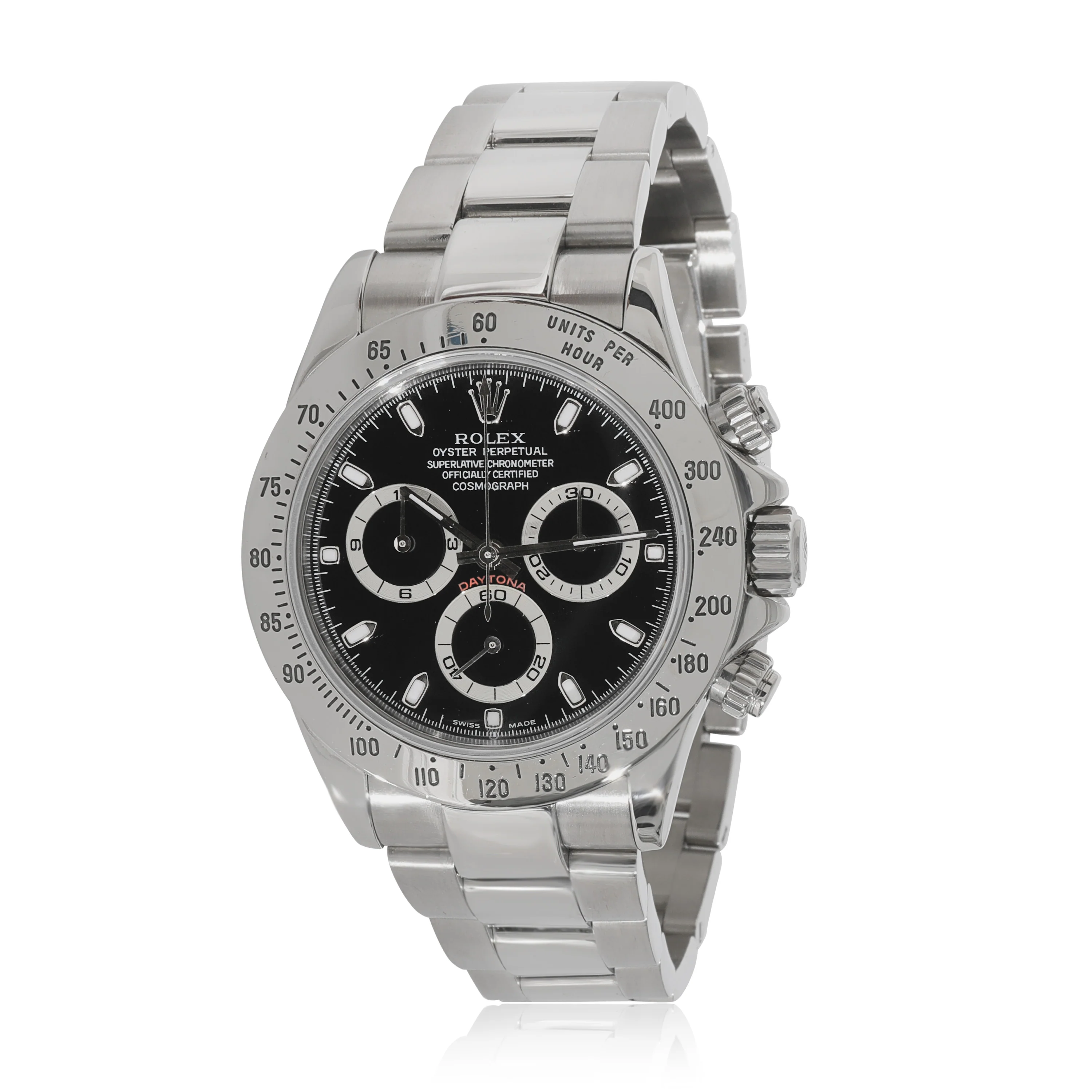 Rolex Daytona 116520 Mens Watch in Stainless Steel