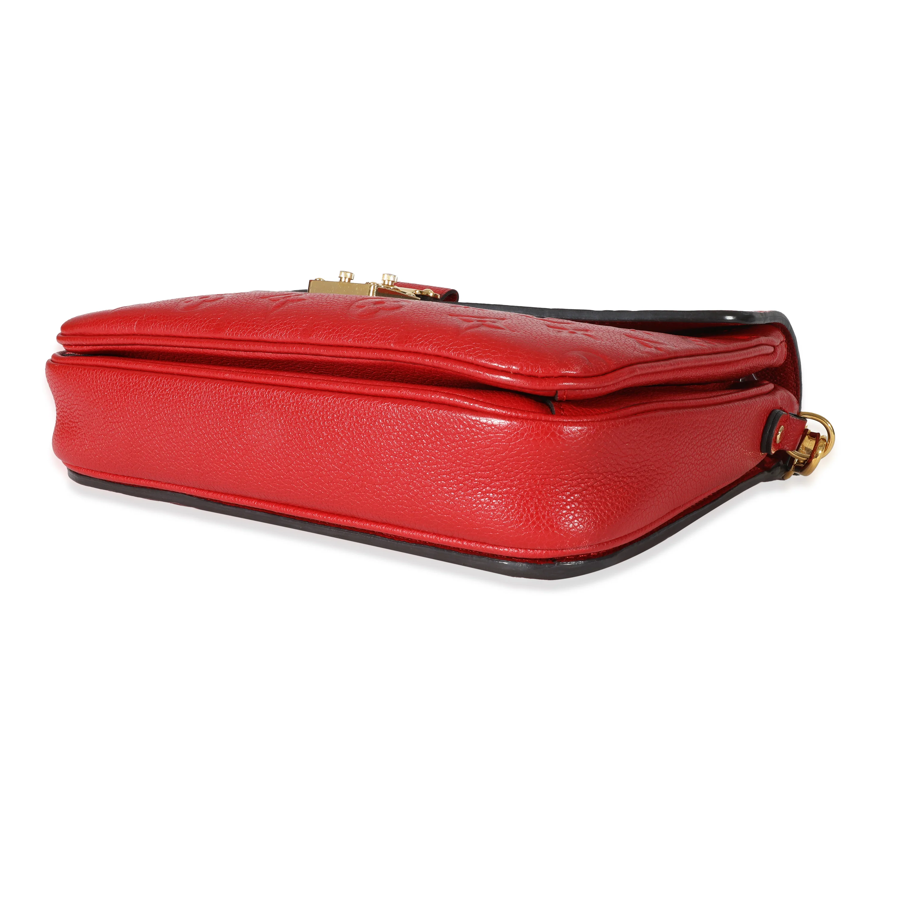 Louis Vuitton Scarlet Empreinte Pochette Metis - Image 7