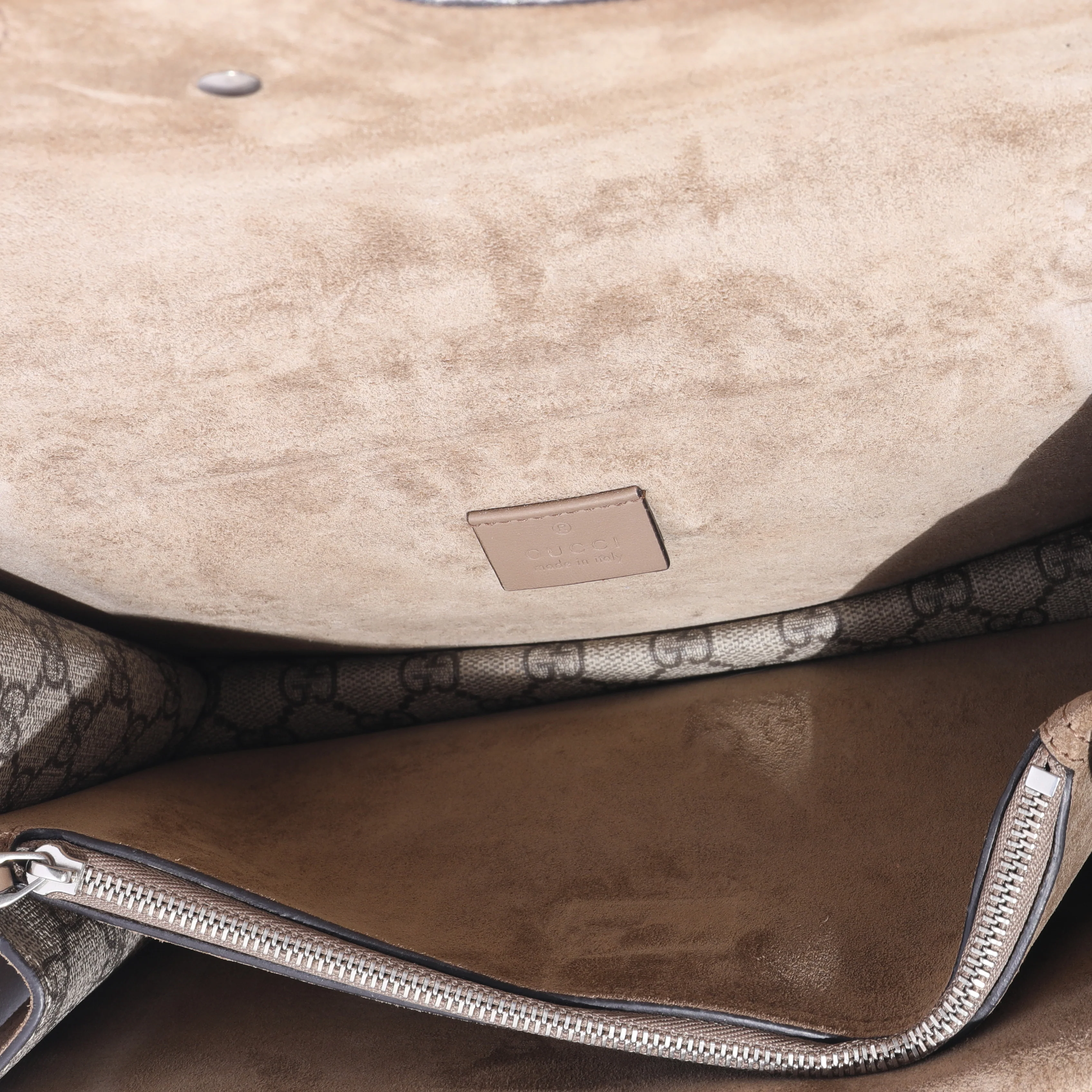 Gucci Beige GG Supreme Small Dionysus - Image 8