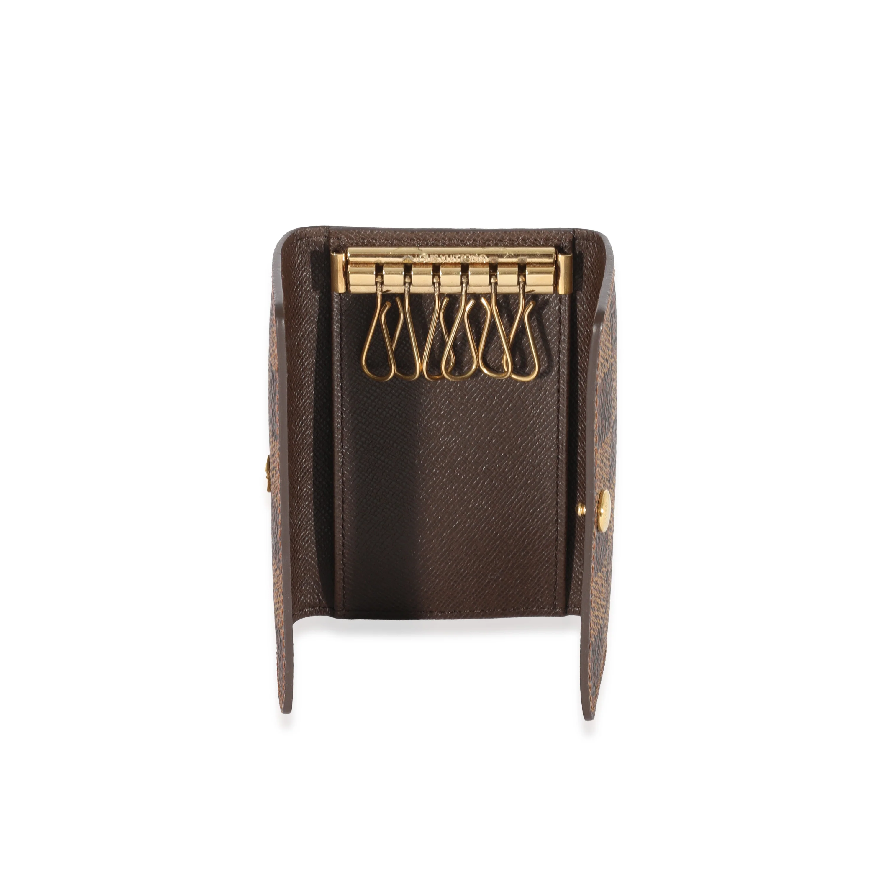 Louis Vuitton Canvas Damier Ebene 6 Key Holder - Image 4