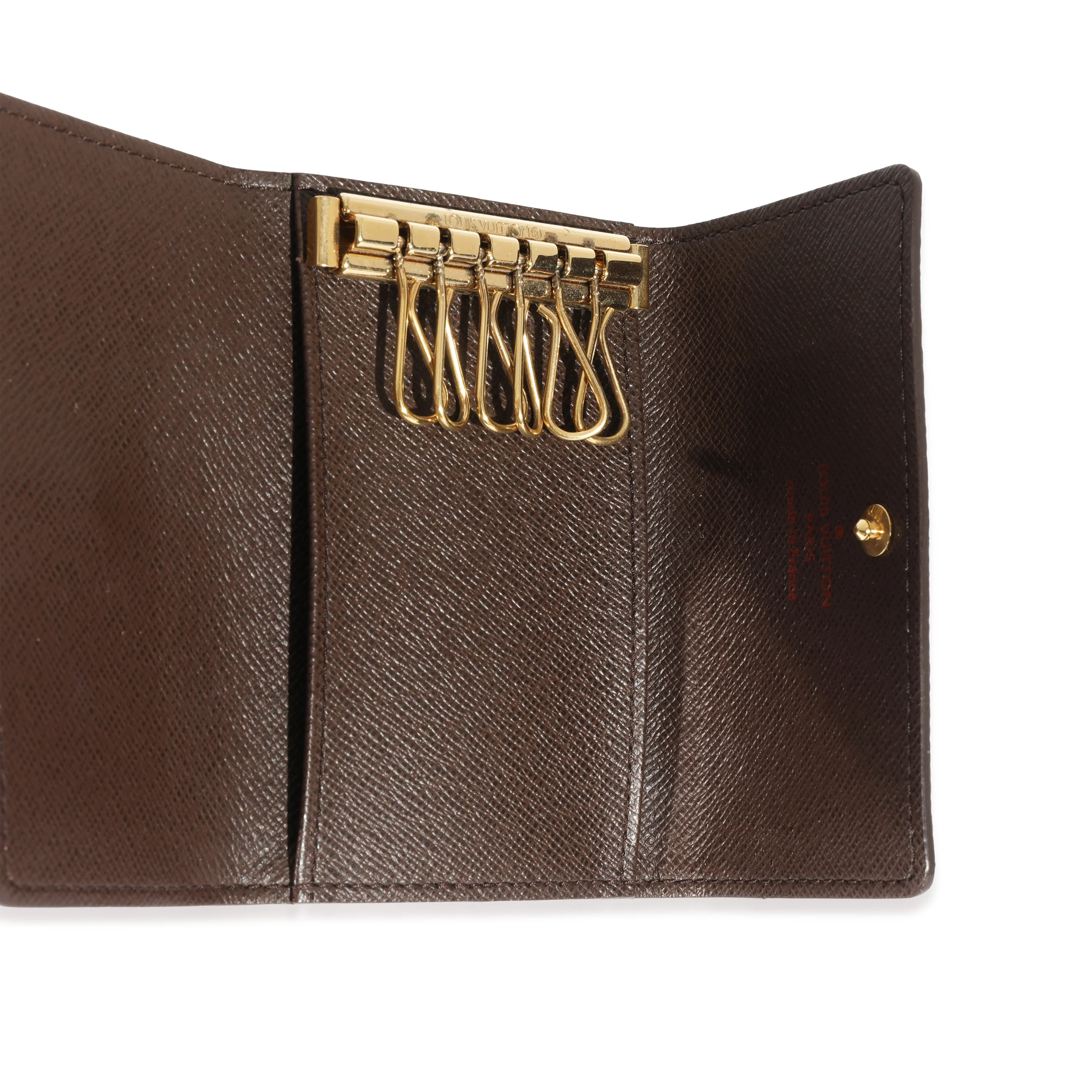 Louis Vuitton Canvas Damier Ebene 6 Key Holder - Image 8