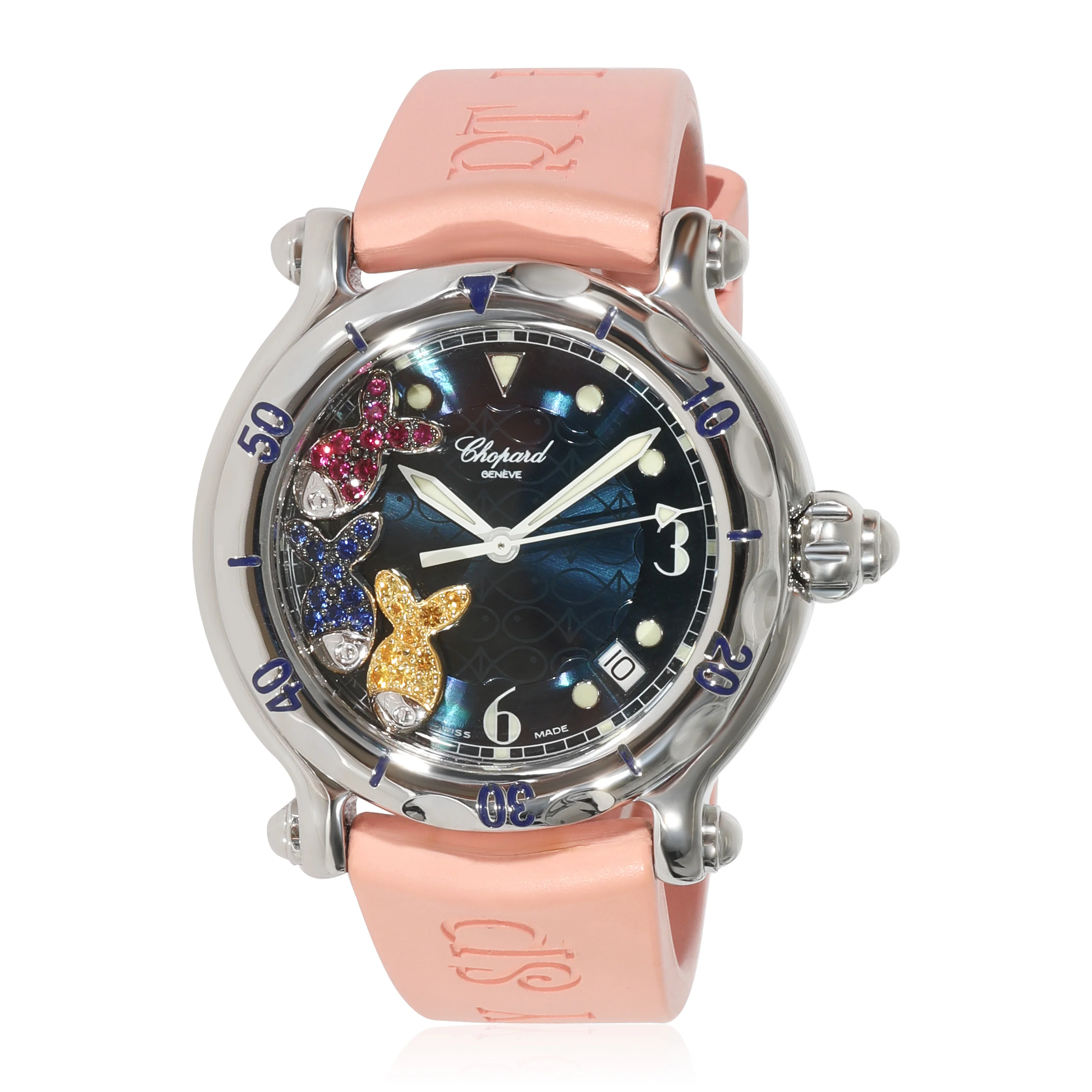 Chopard Happy Fish 28/8347/8-402 Unisex Watch in Stainless Steel - Image 5