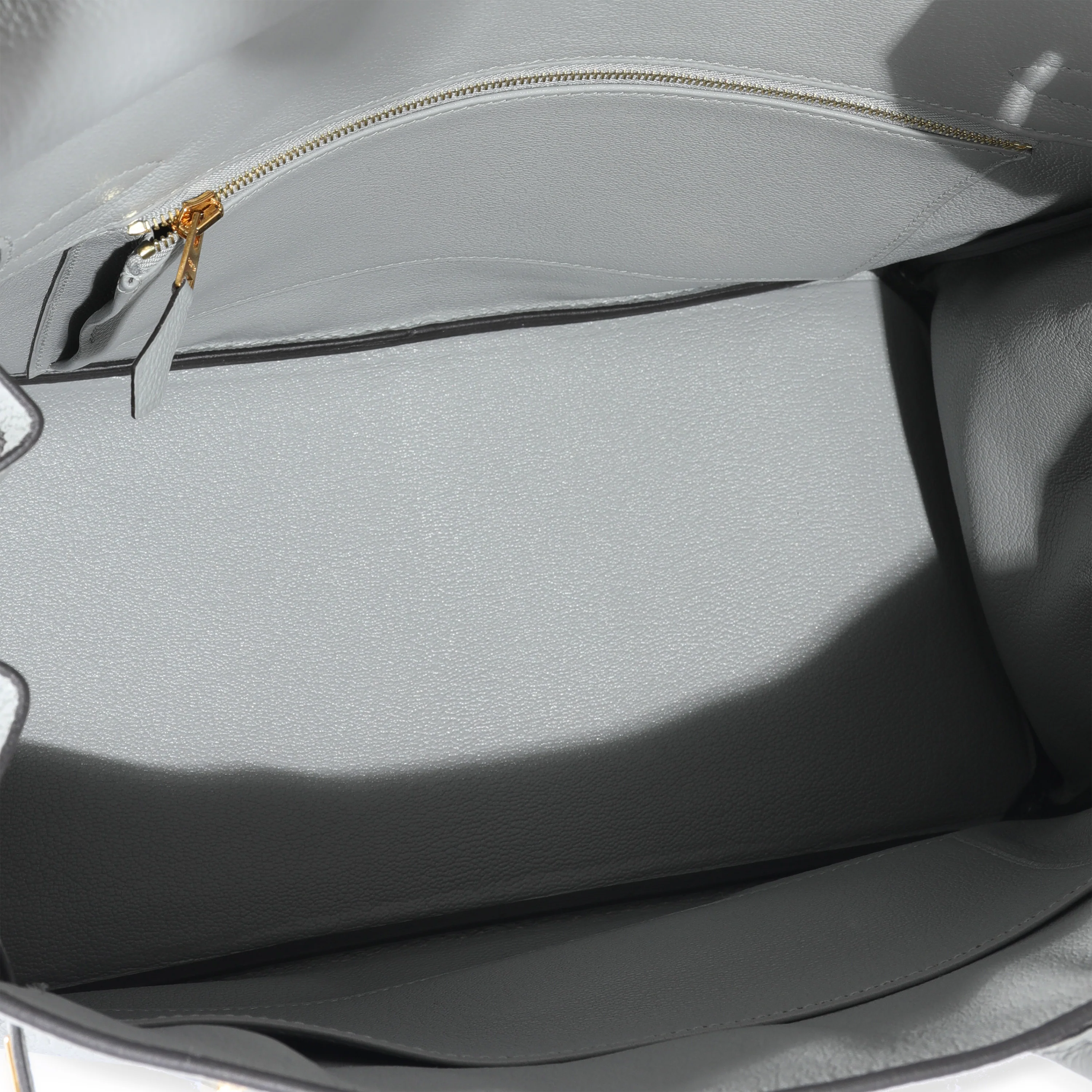 Hermes Togo Gris Mouette Birkin 30 GHW - Image 4