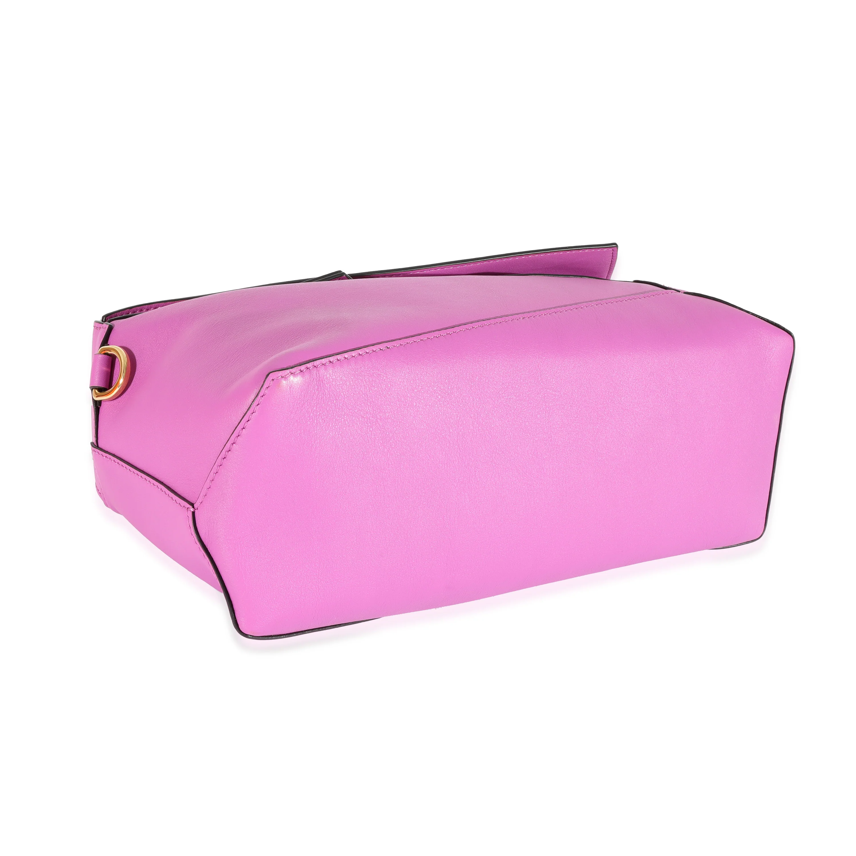 Loewe Fuchsia Leather Puzzle Hobo - Image 6