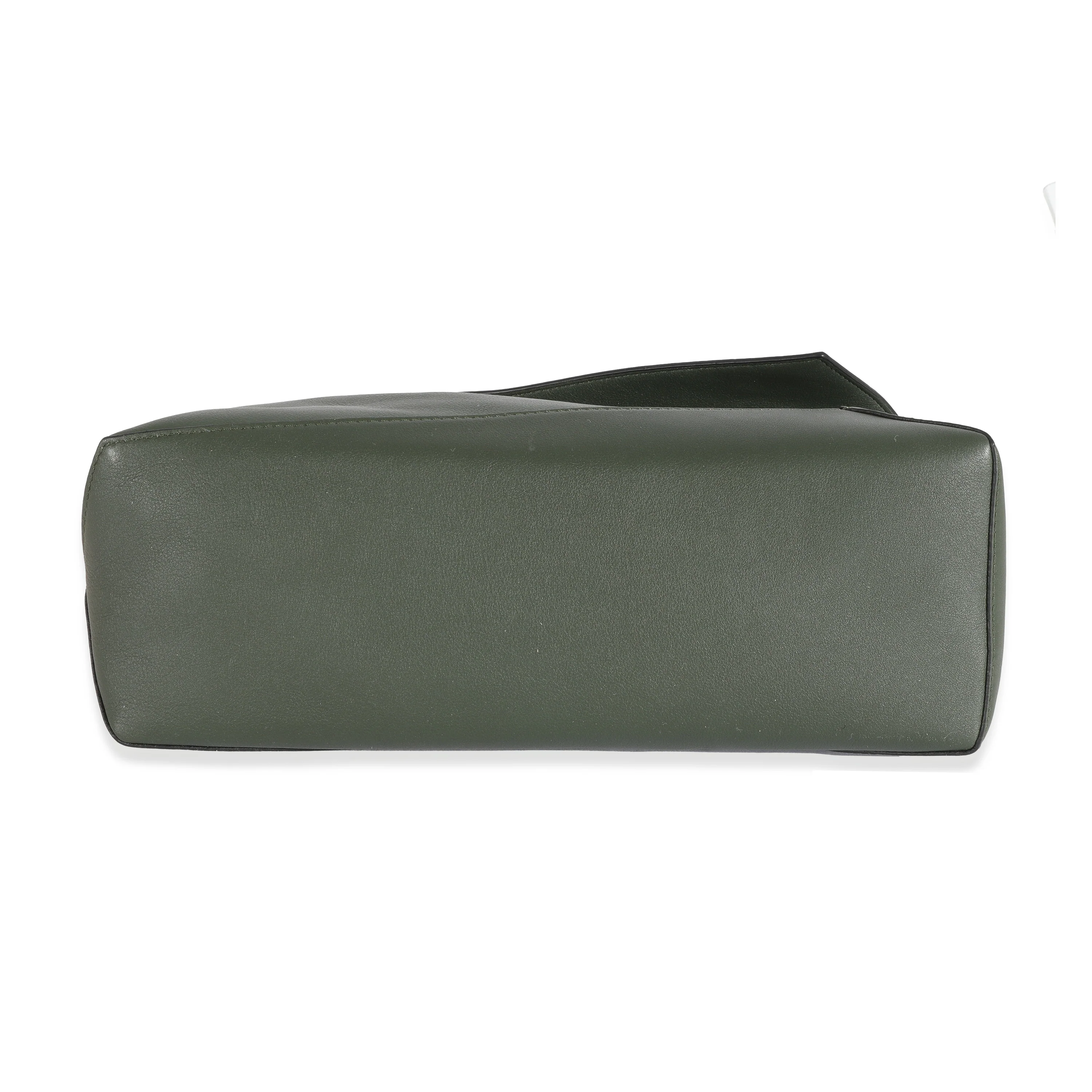 Khaki Leather Puzzle Hobo - Image 5