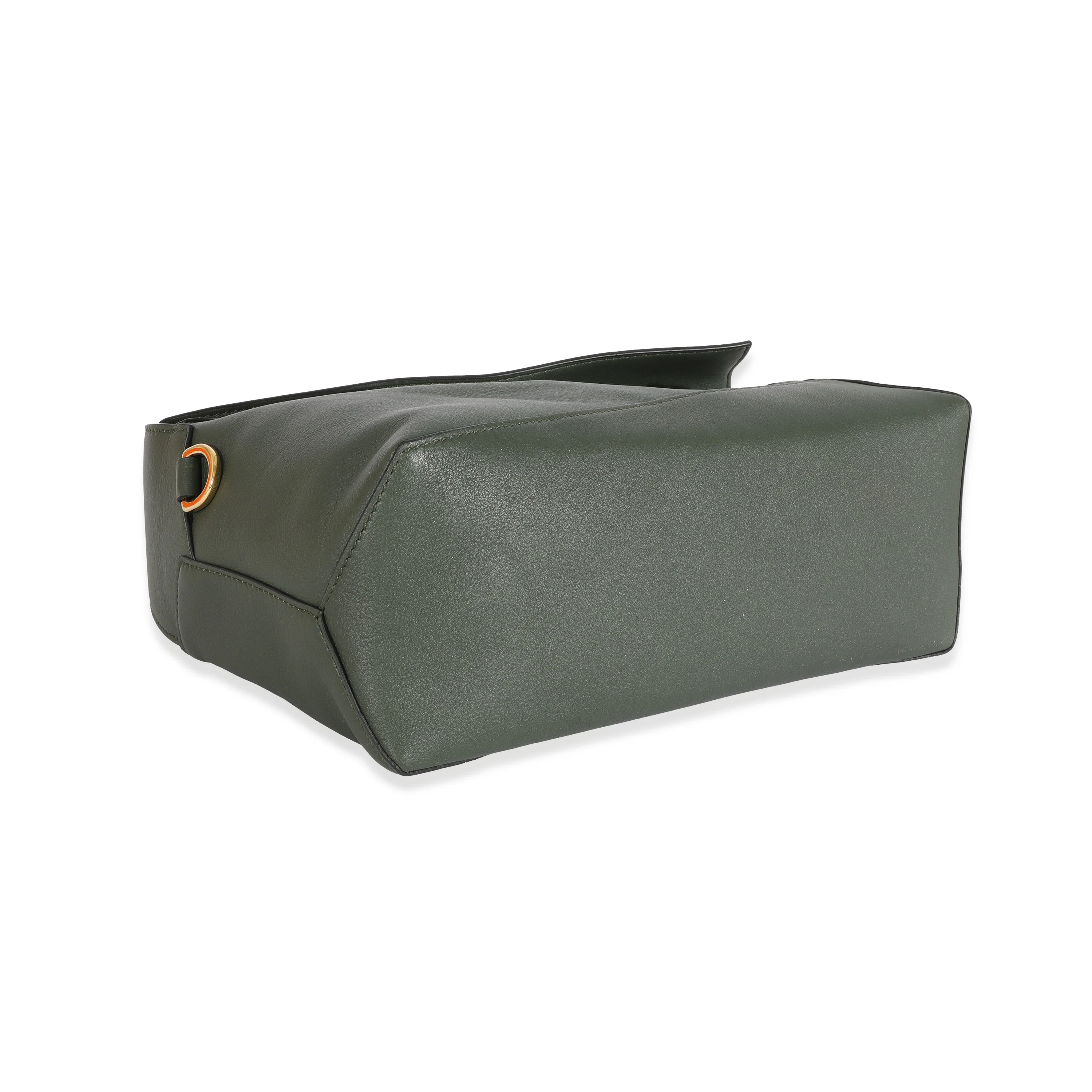 Khaki Leather Puzzle Hobo - Image 6