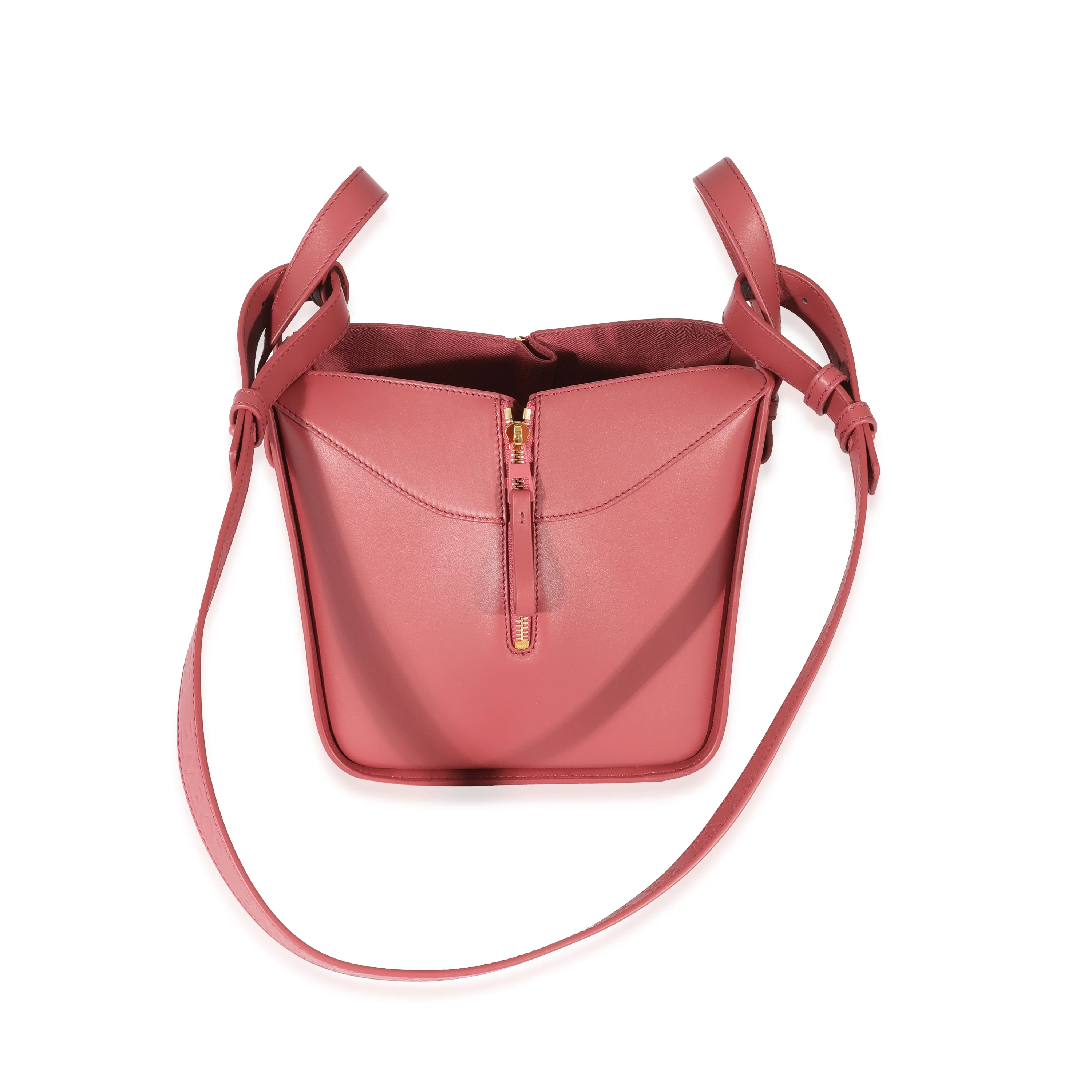 Loewe Calfskin Plumrose Hammock Compact - Image 3