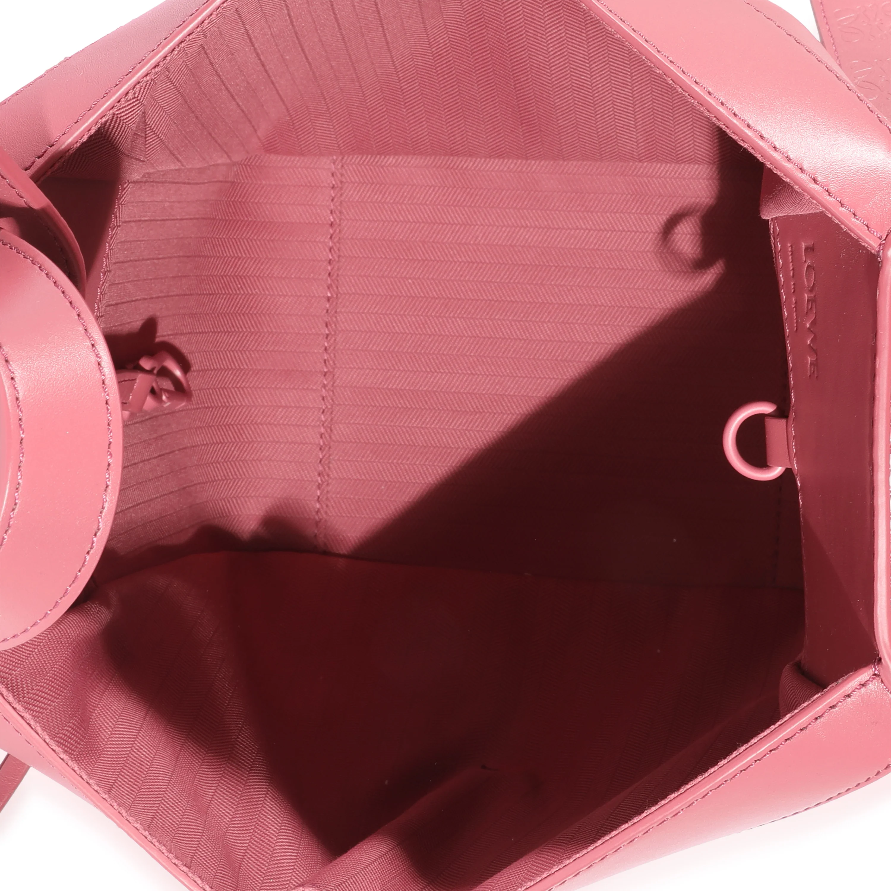 Loewe Calfskin Plumrose Hammock Compact - Image 8