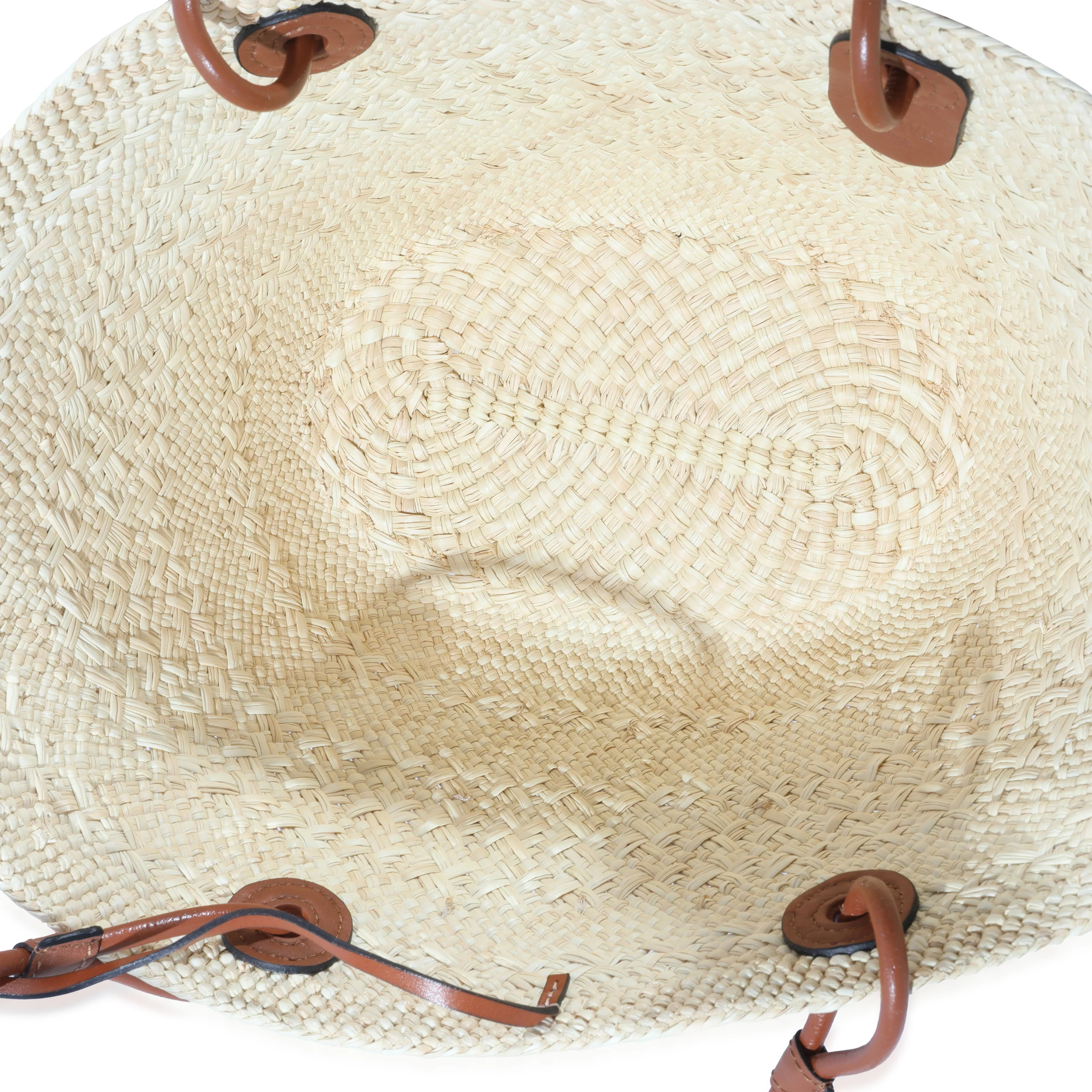 Loewe Raffia Small Anagram Basket Tote - Image 4