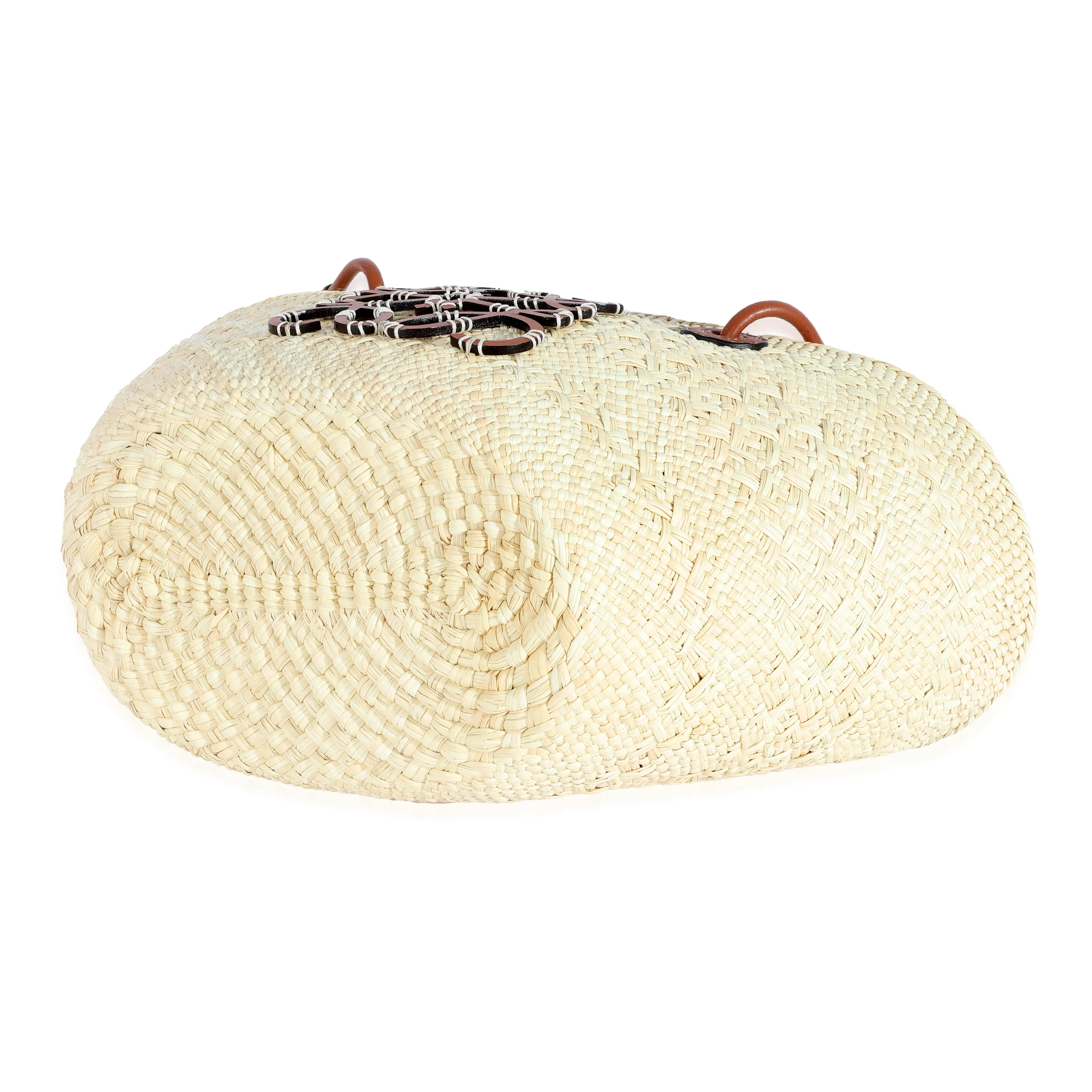 Loewe Raffia Small Anagram Basket Tote - Image 7