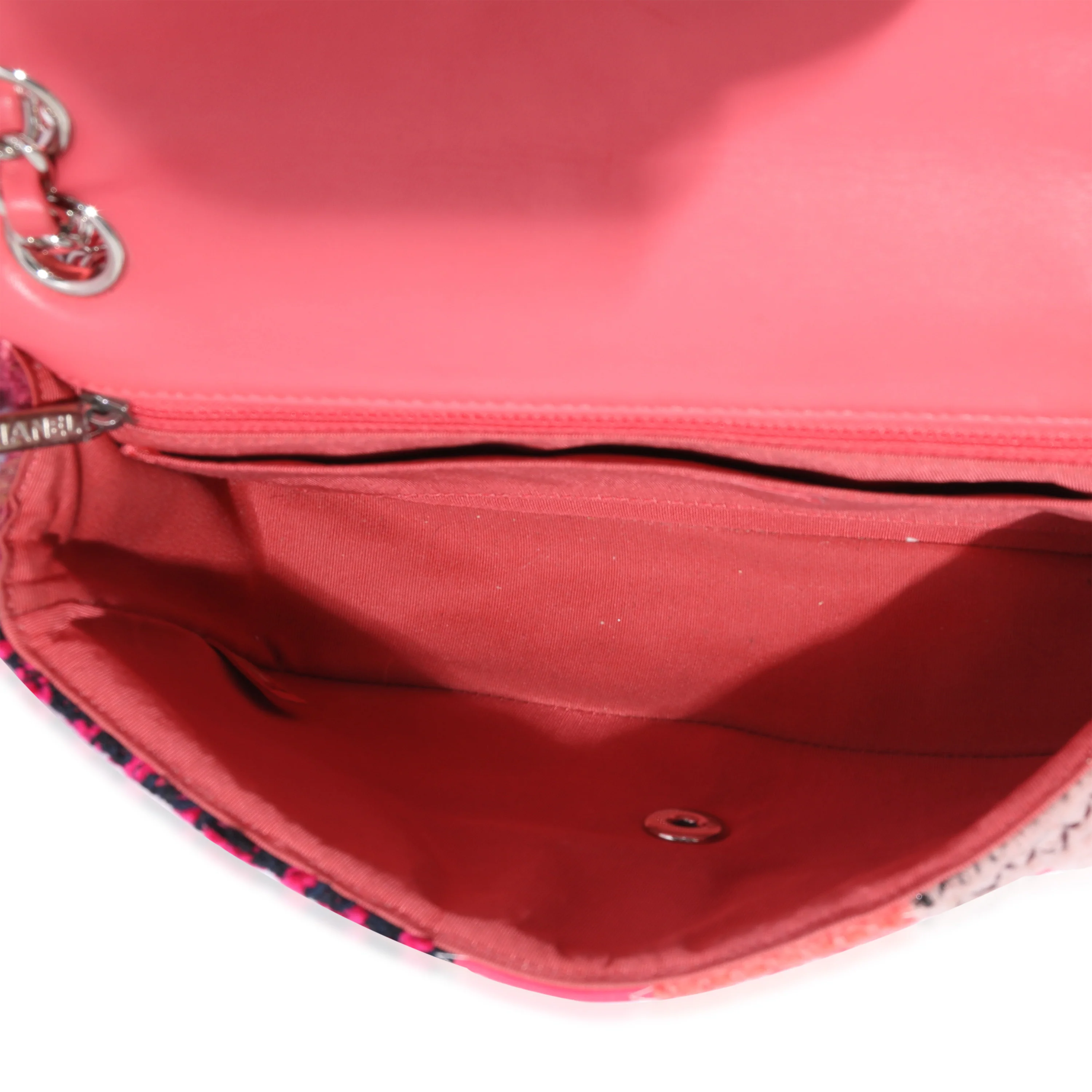 Chanel Red Medium Patchwork Classic Flap Bag - Image 9