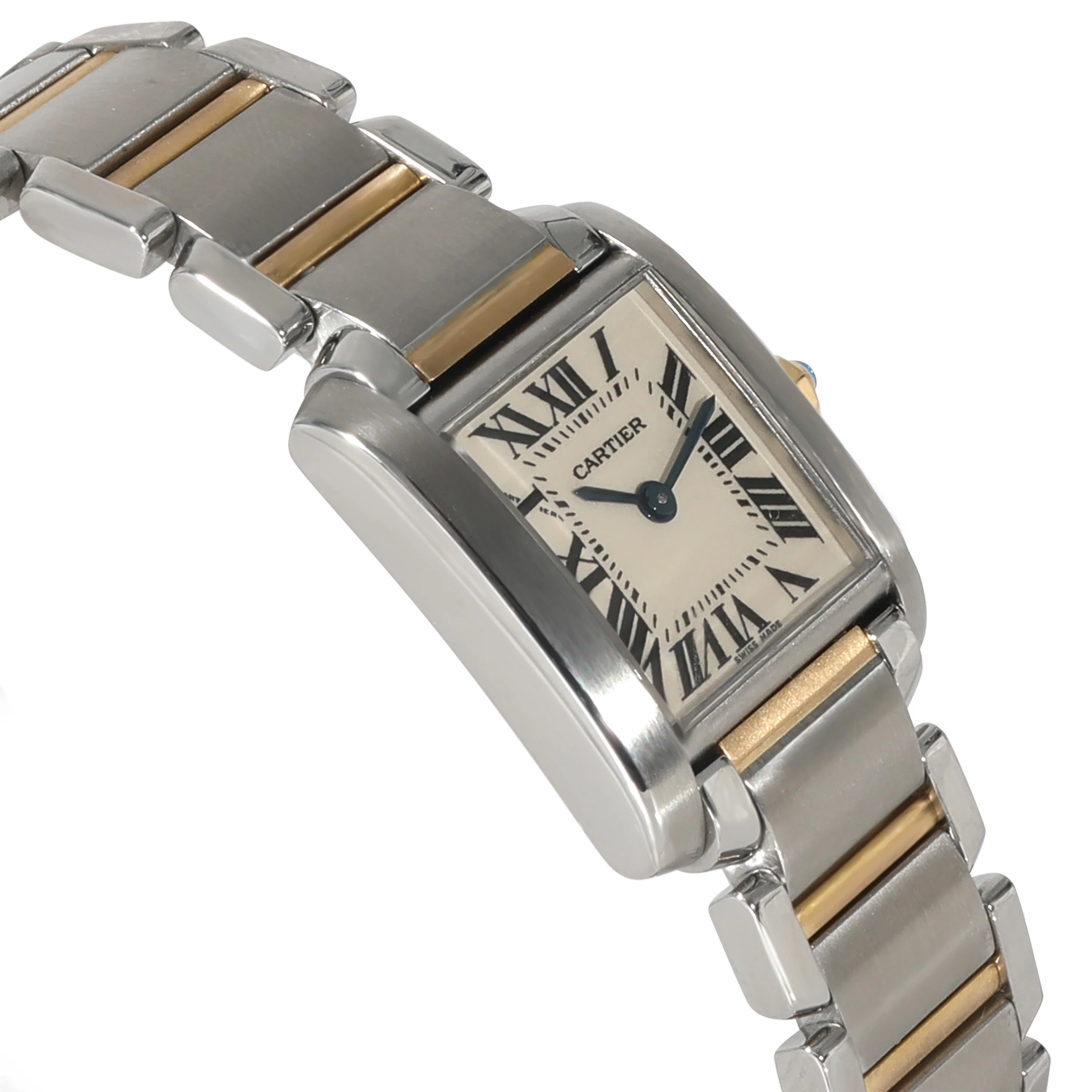 Cartier Tank Francaise W51007Q4 Womens Watch in 18kt Stainless Steel/Yellow Gol - Image 2