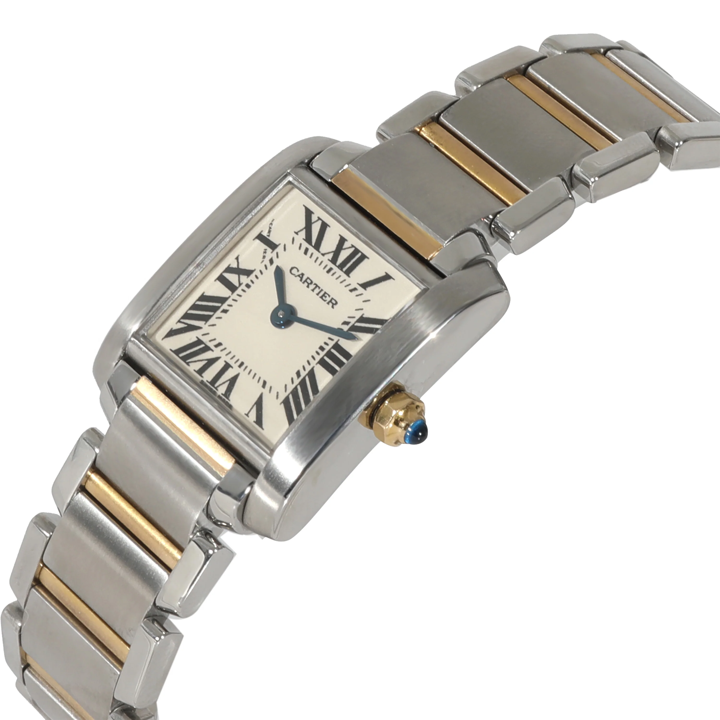 Cartier Tank Francaise W51007Q4 Womens Watch in 18kt Stainless Steel/Yellow Gol - Image 3