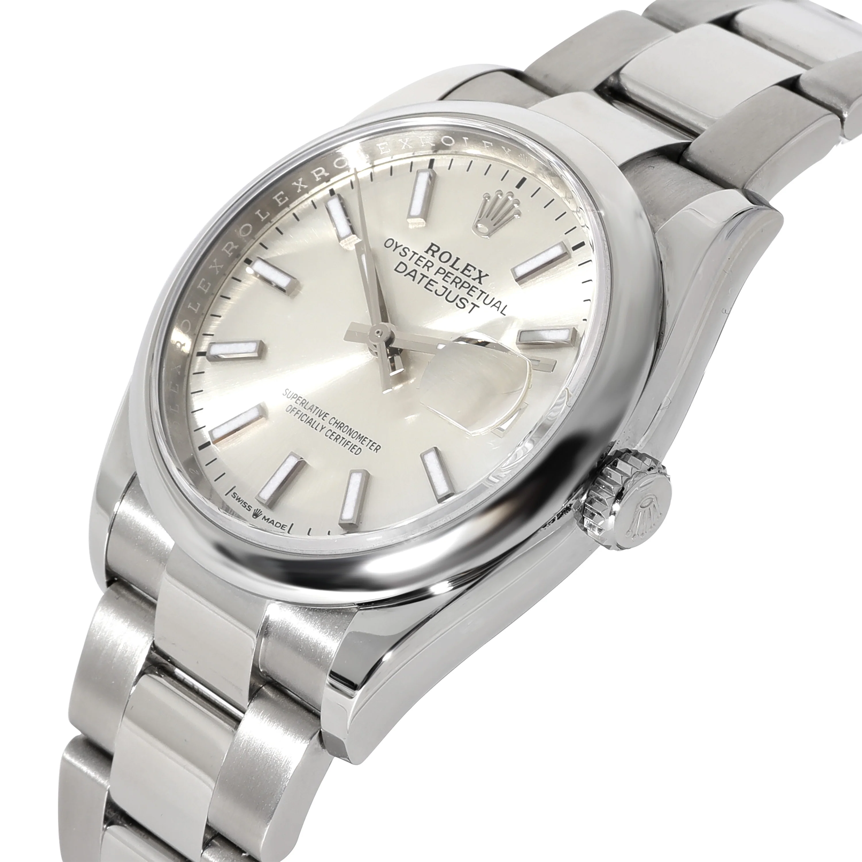 Rolex Datejust 126200 Mens Watch in Stainless Steel - Image 3