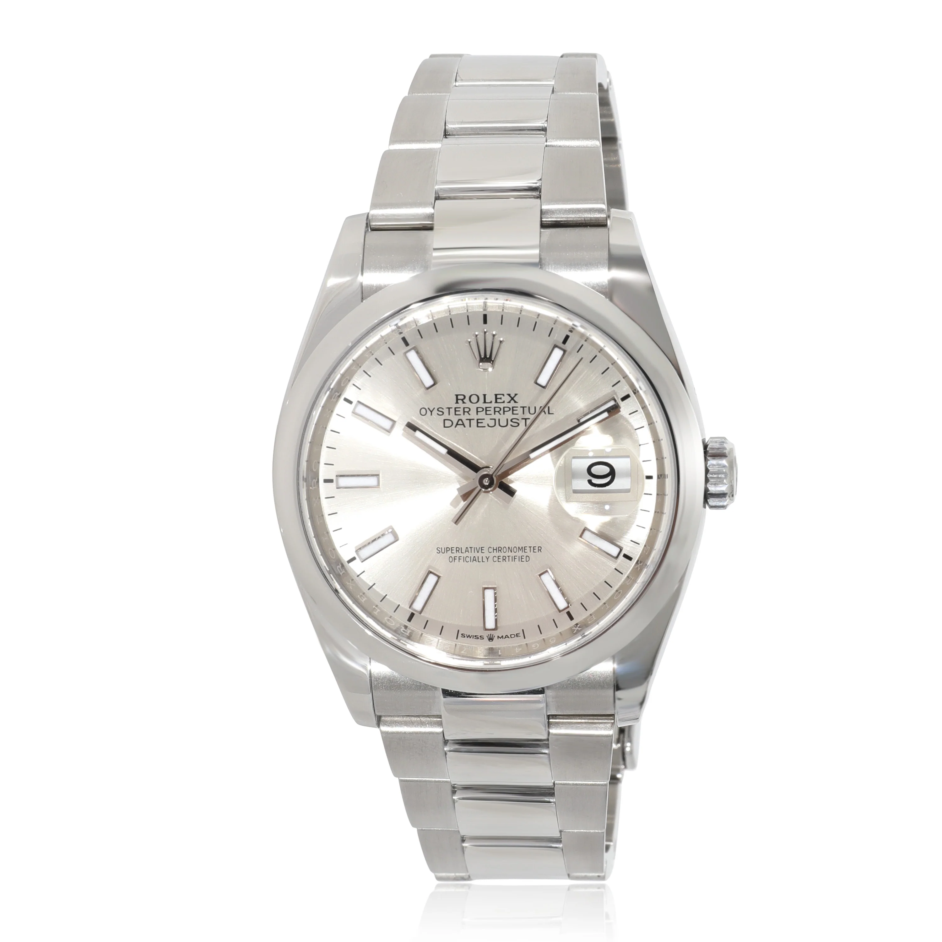 Rolex Datejust 126200 Mens Watch in Stainless Steel - Image 6