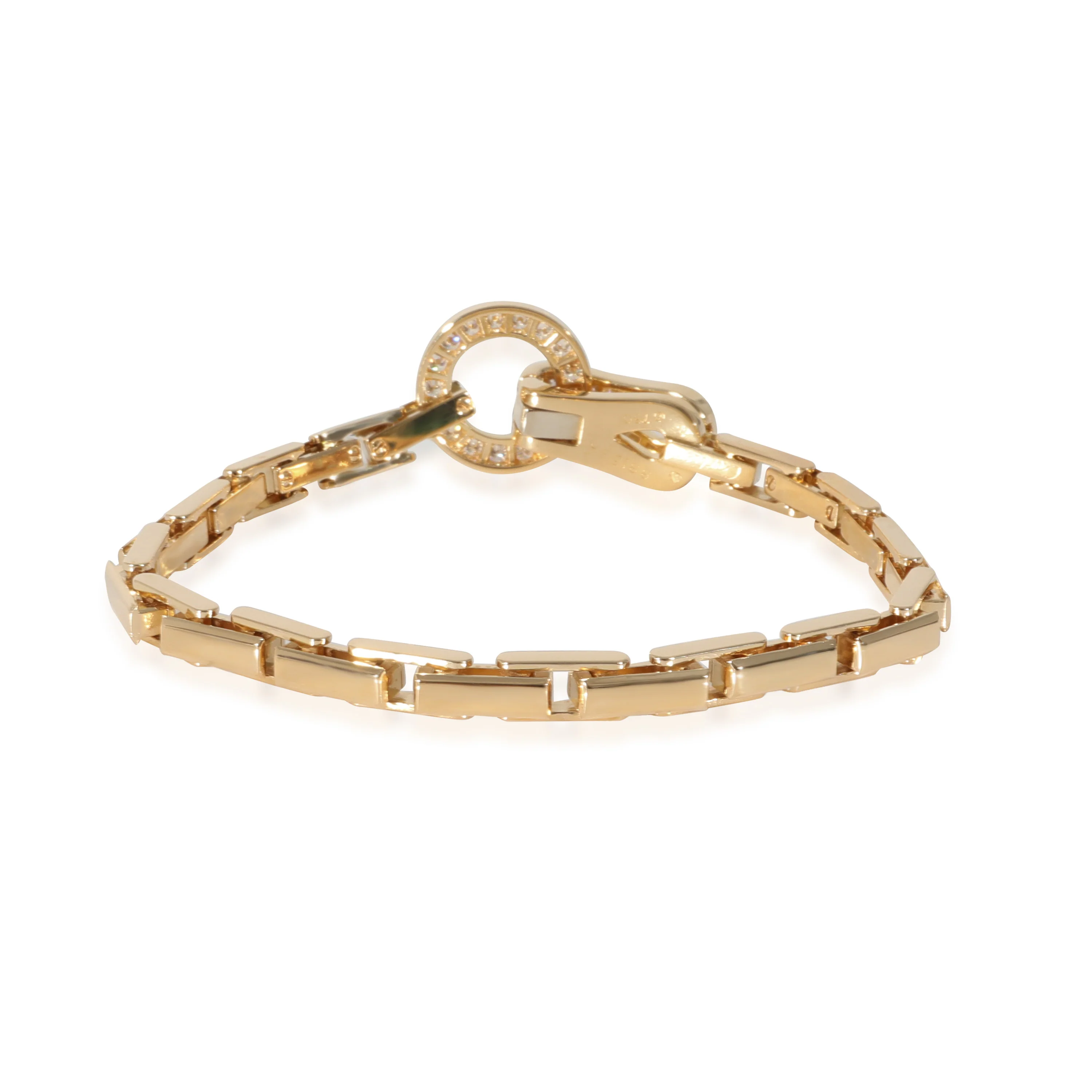 Cartier Agrafe Diamond Bracelet in 18k Yellow Gold 1.13 CTW - Image 6
